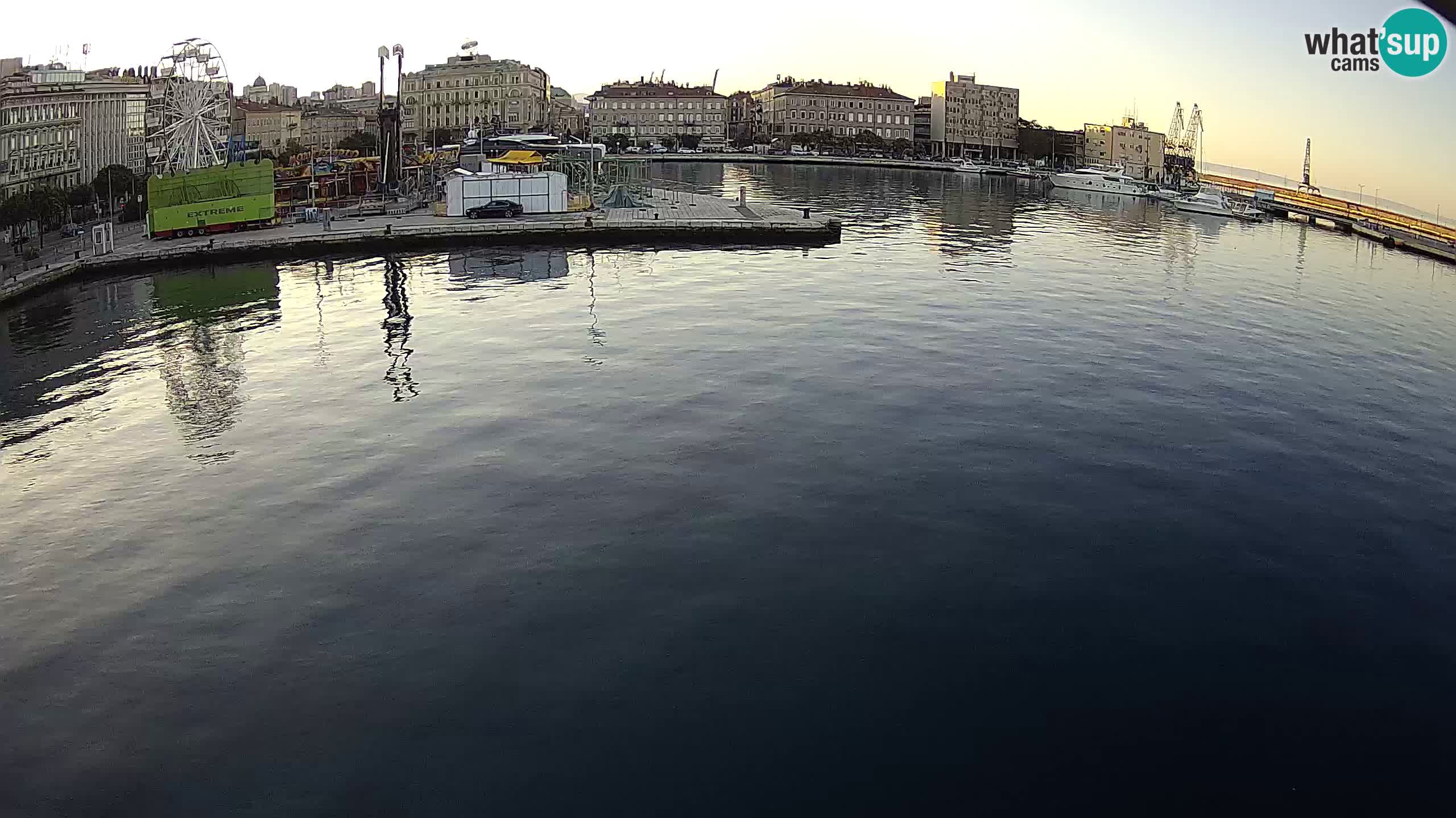 Botel Marina – Rijeka webcam