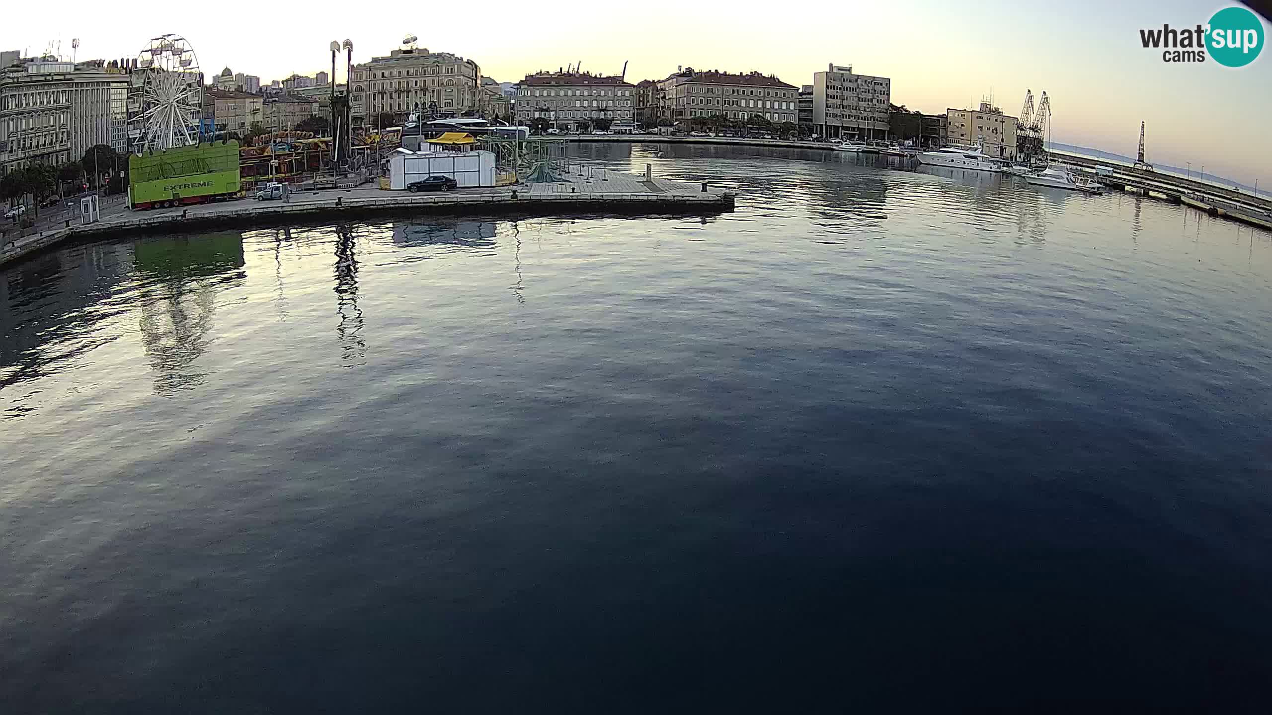 Botel Marina – Rijeka webcam