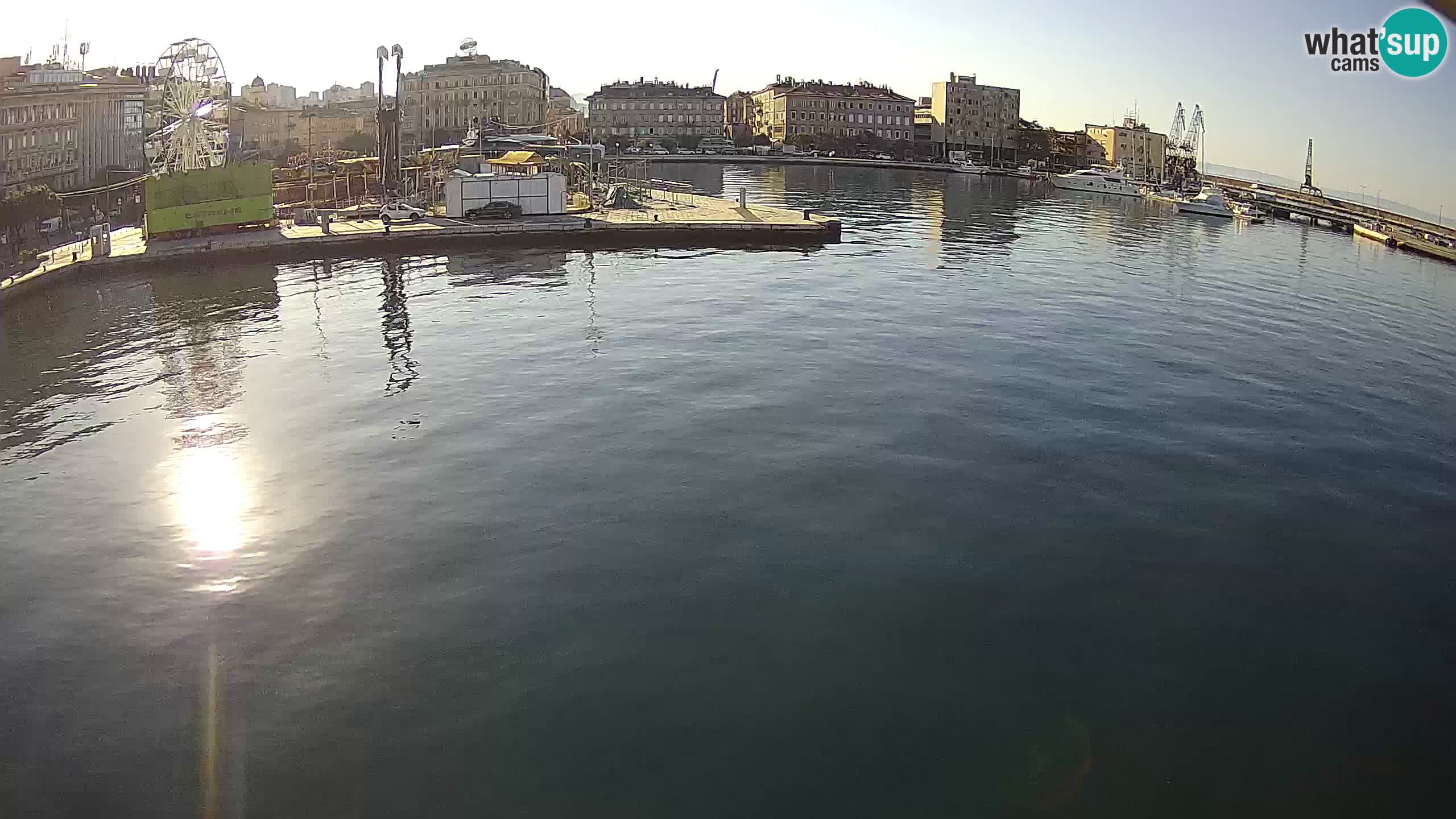 Botel Marina – Rijeka live cam
