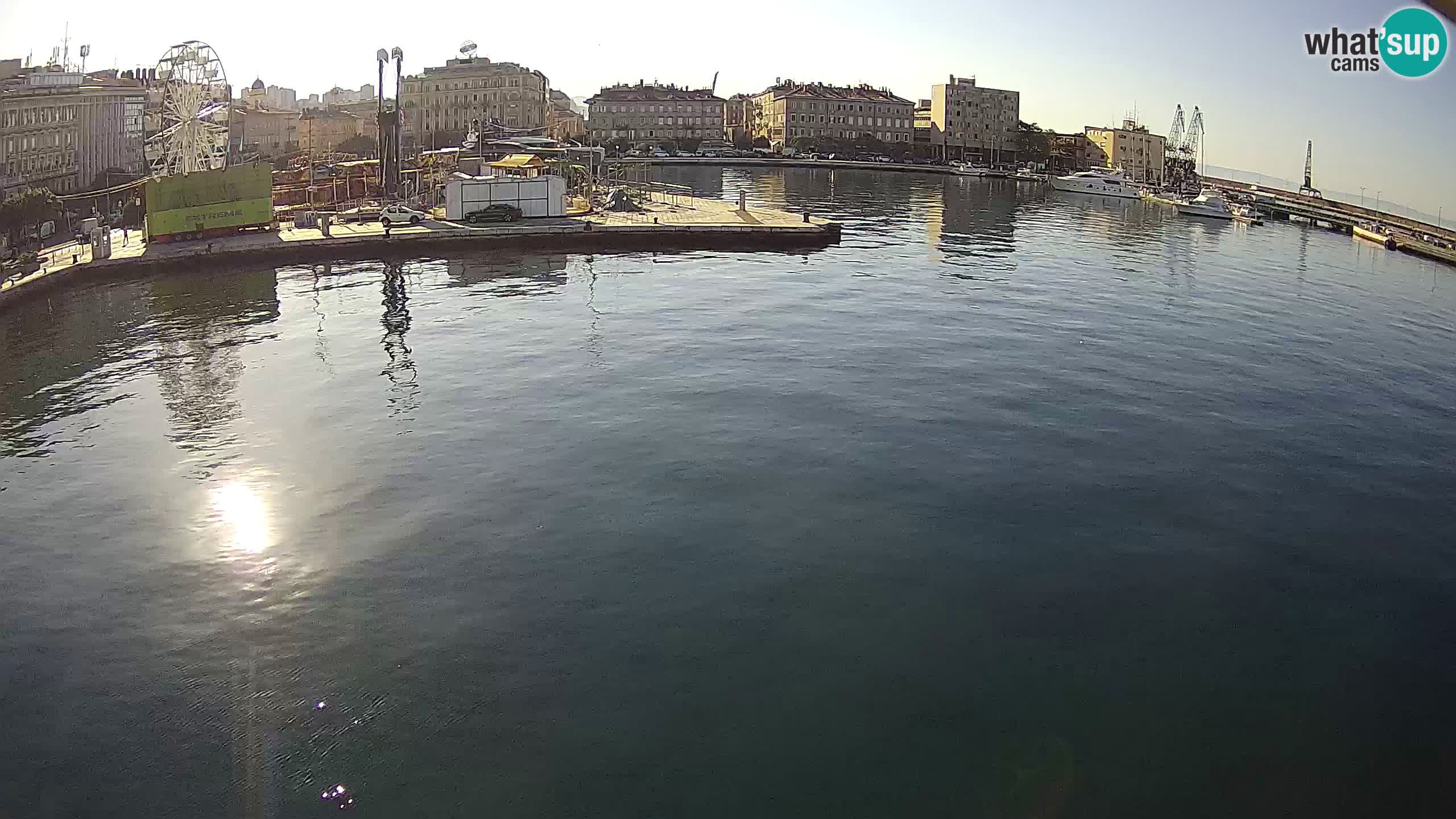 Botel Marina – Rijeka live cam
