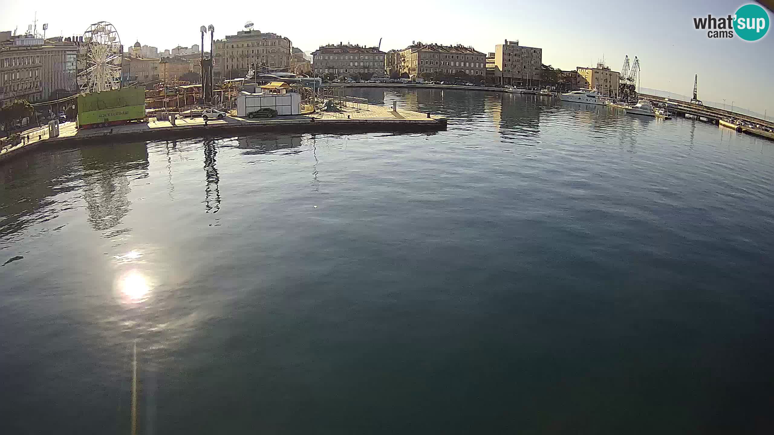 Rijeka – Botel Marina web kamera