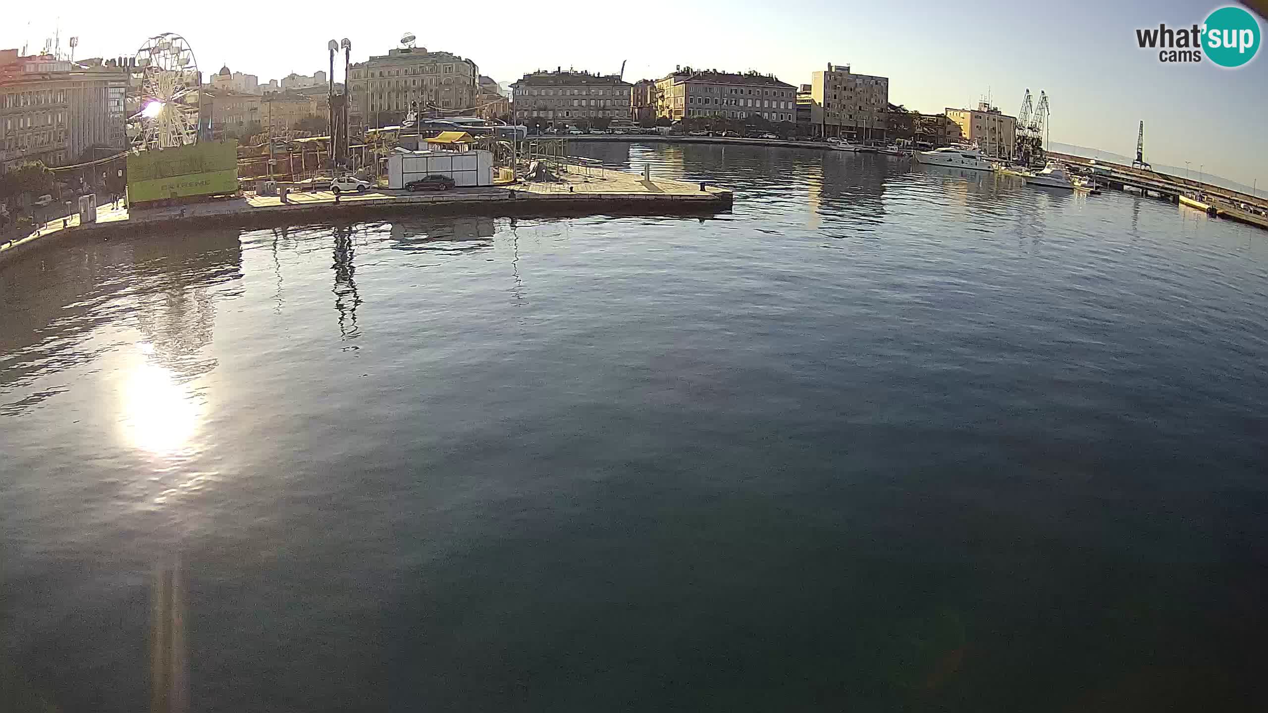 Rijeka – Botel Marina webcam en direct