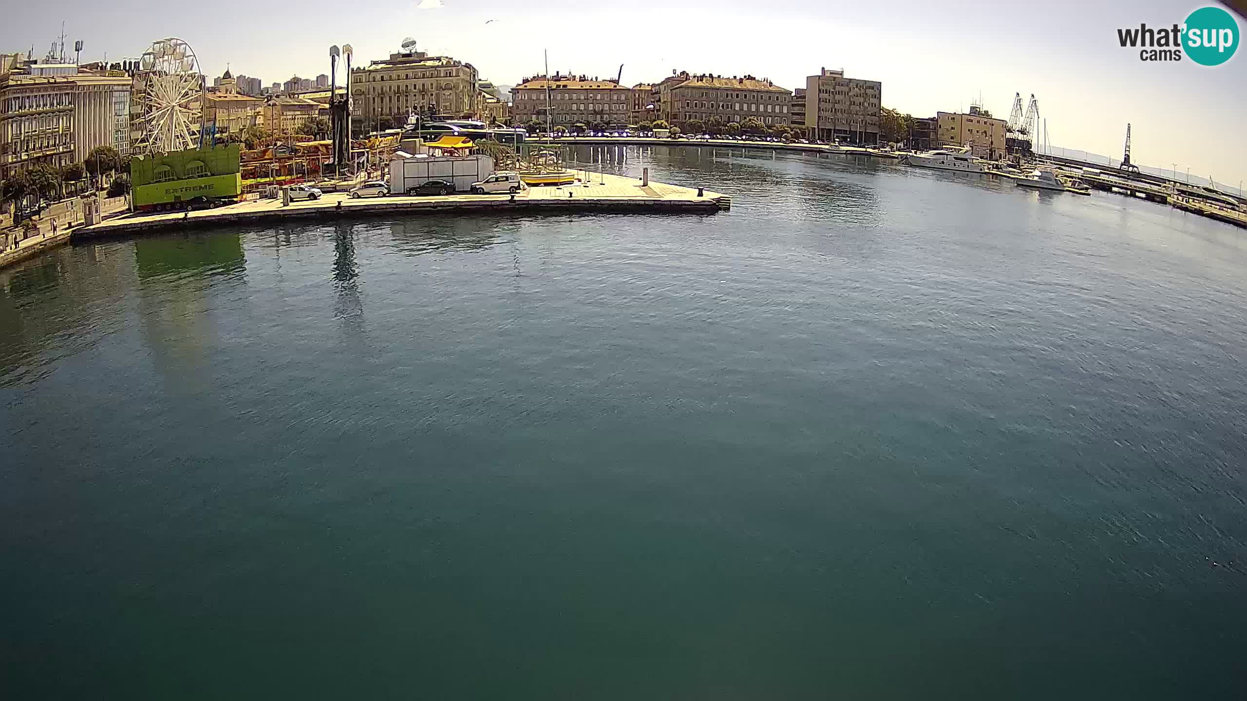 Botel Marina – Rijeka webcam