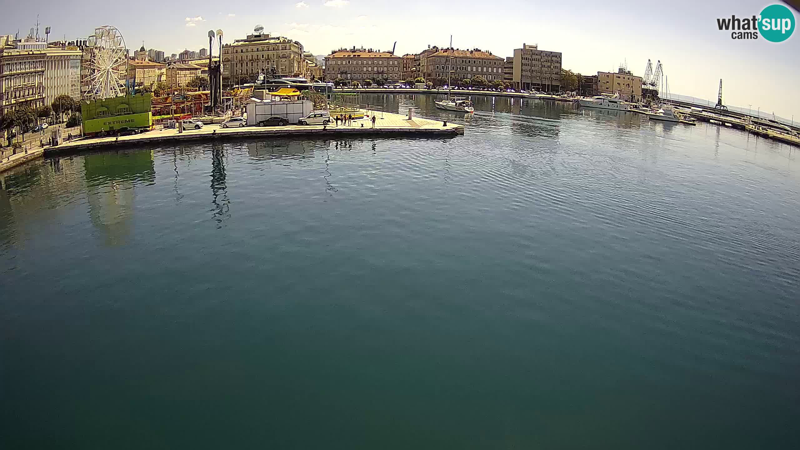 Rijeka – Botel Marina webcam en direct