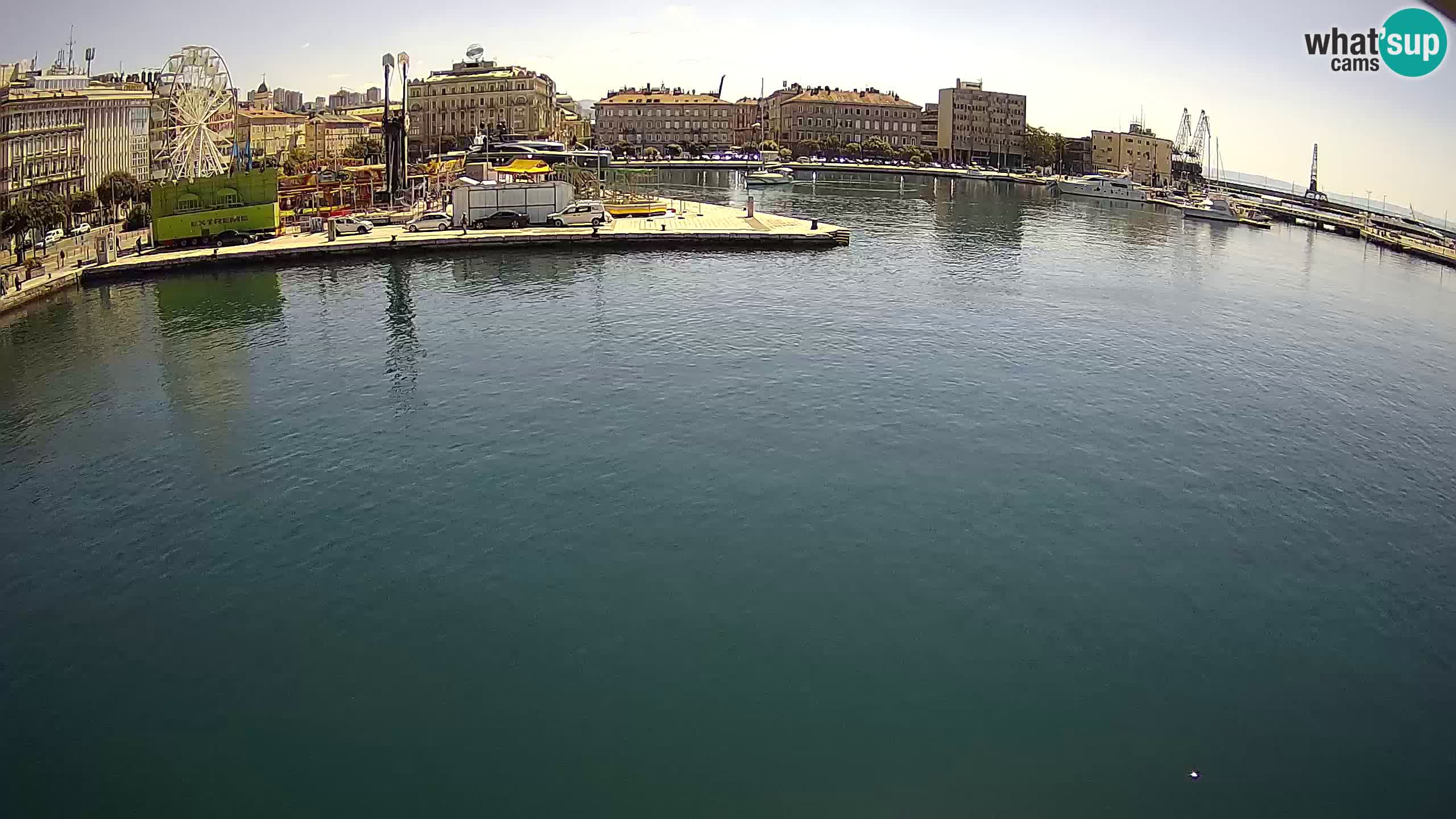 Botel Marina – Rijeka webcam