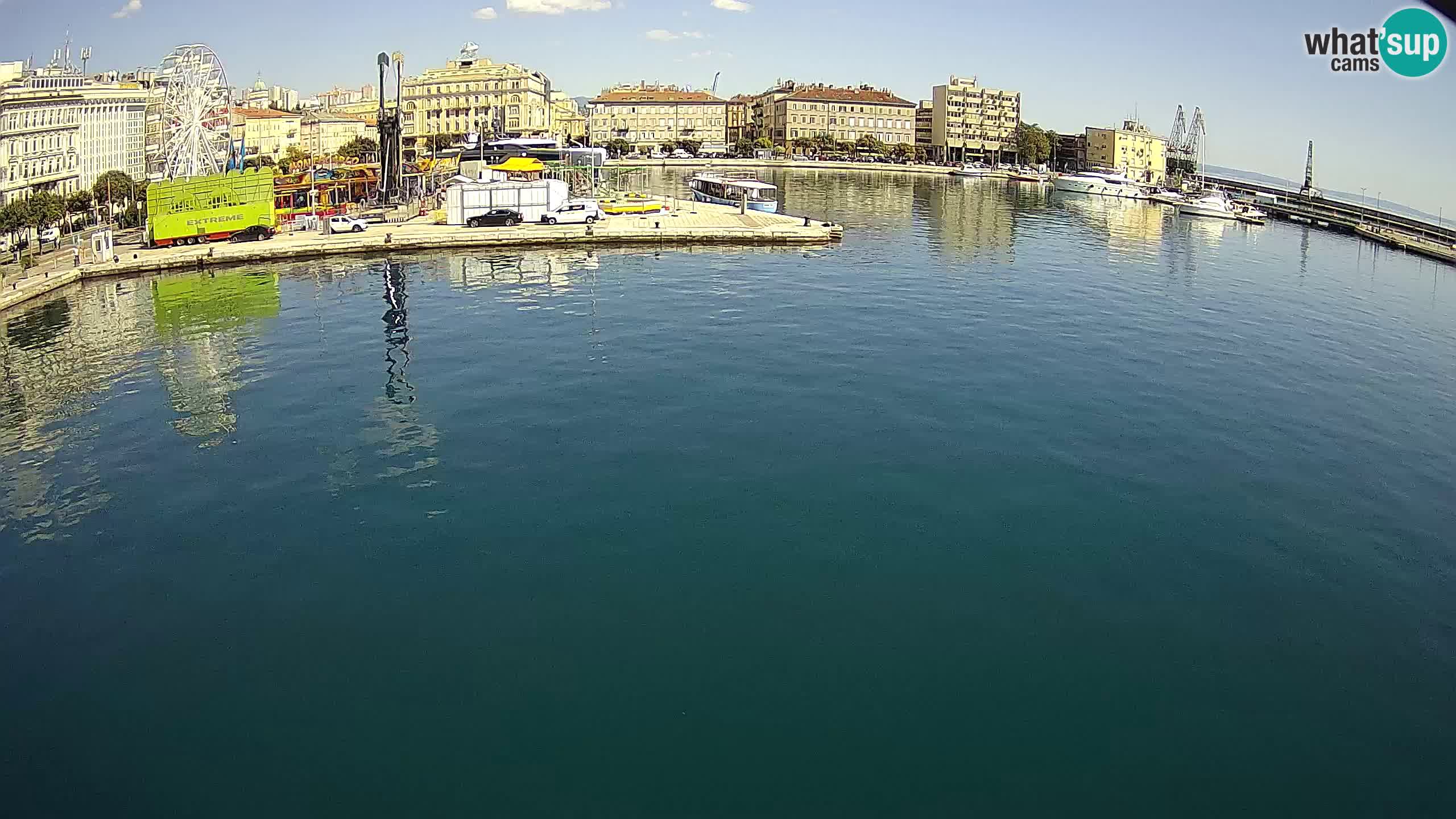 Reka – Botel Marina spletna kamera