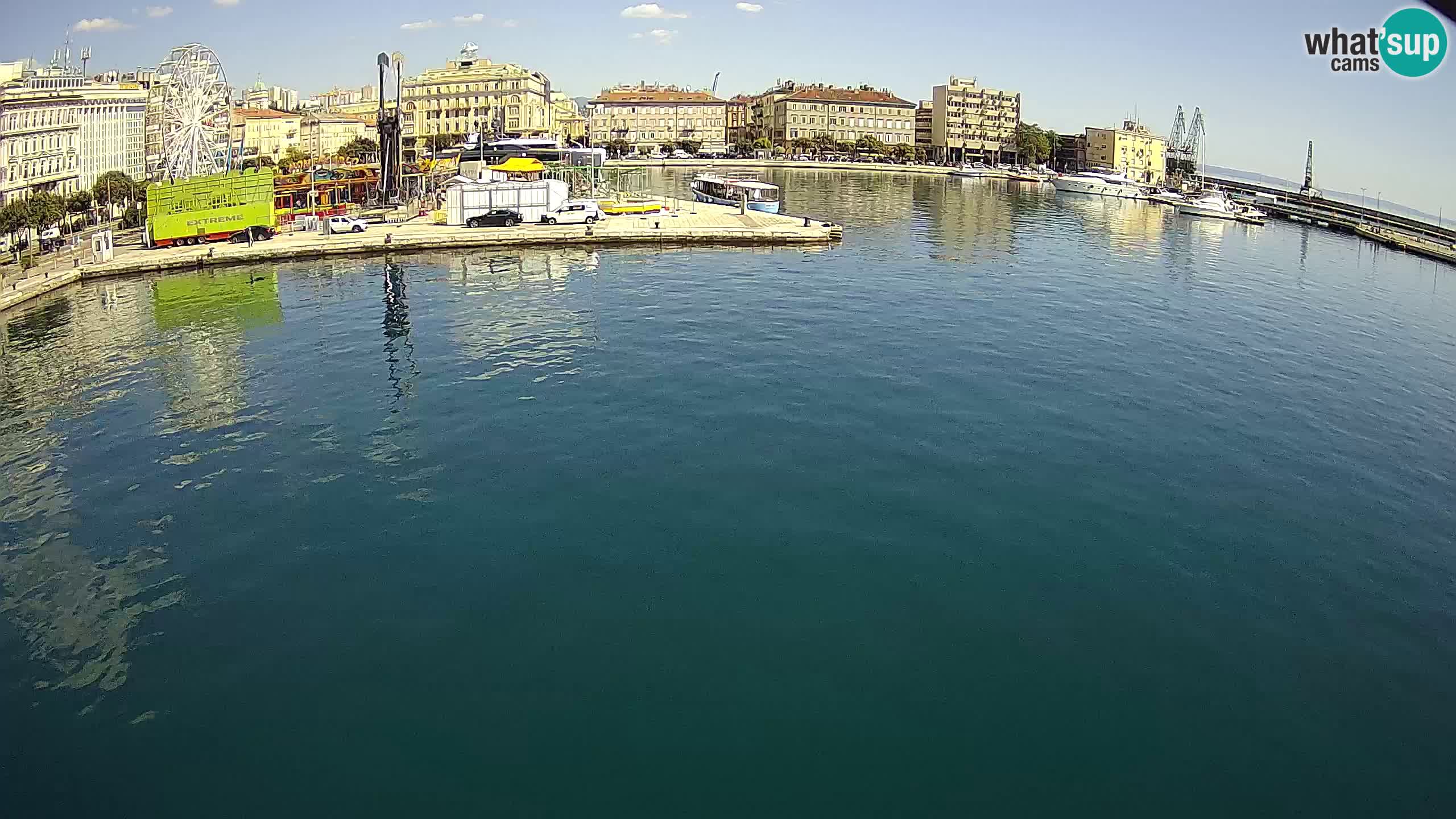 Reka – Botel Marina spletna kamera