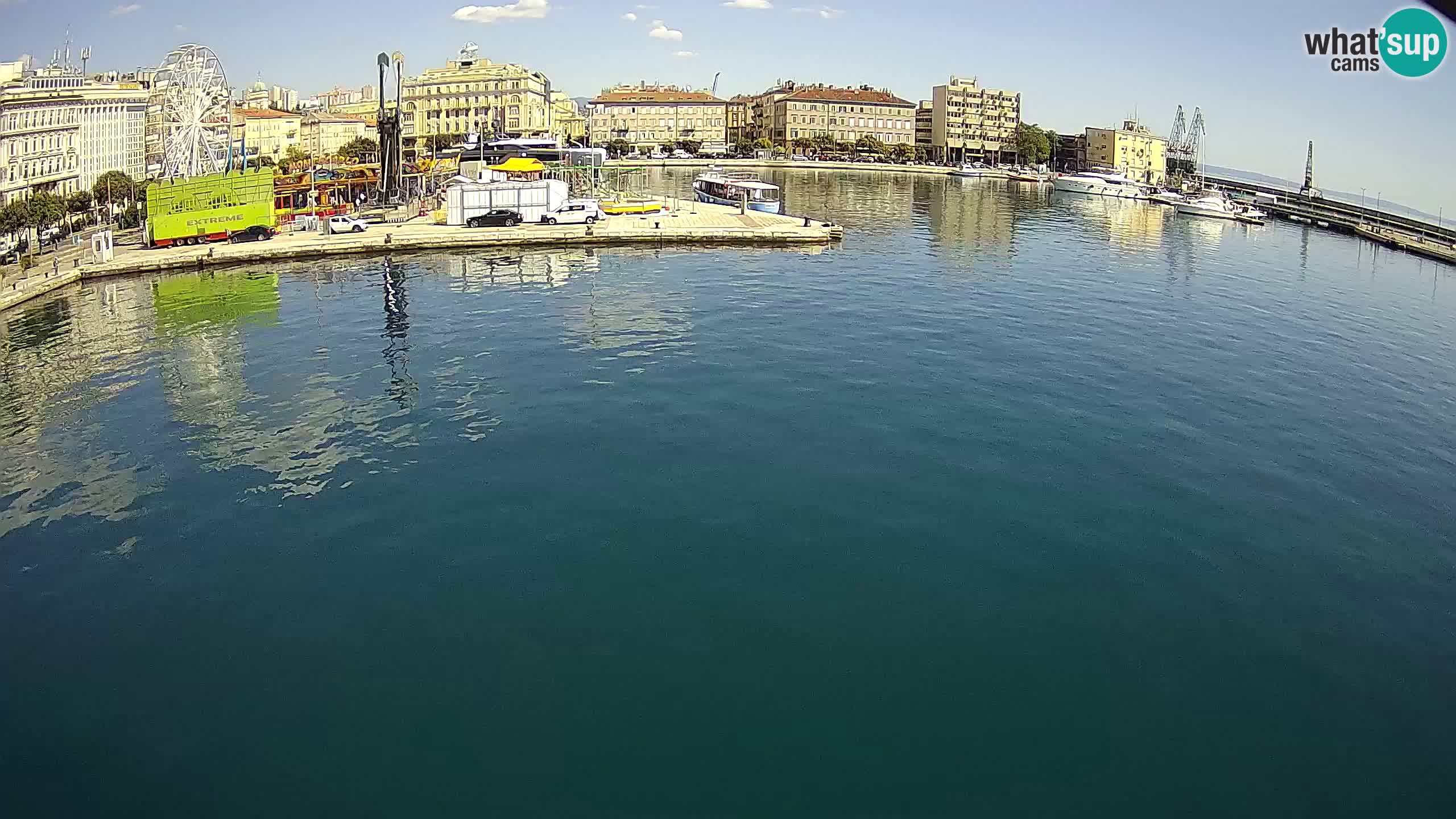 Botel Marina – Fiume live webcam