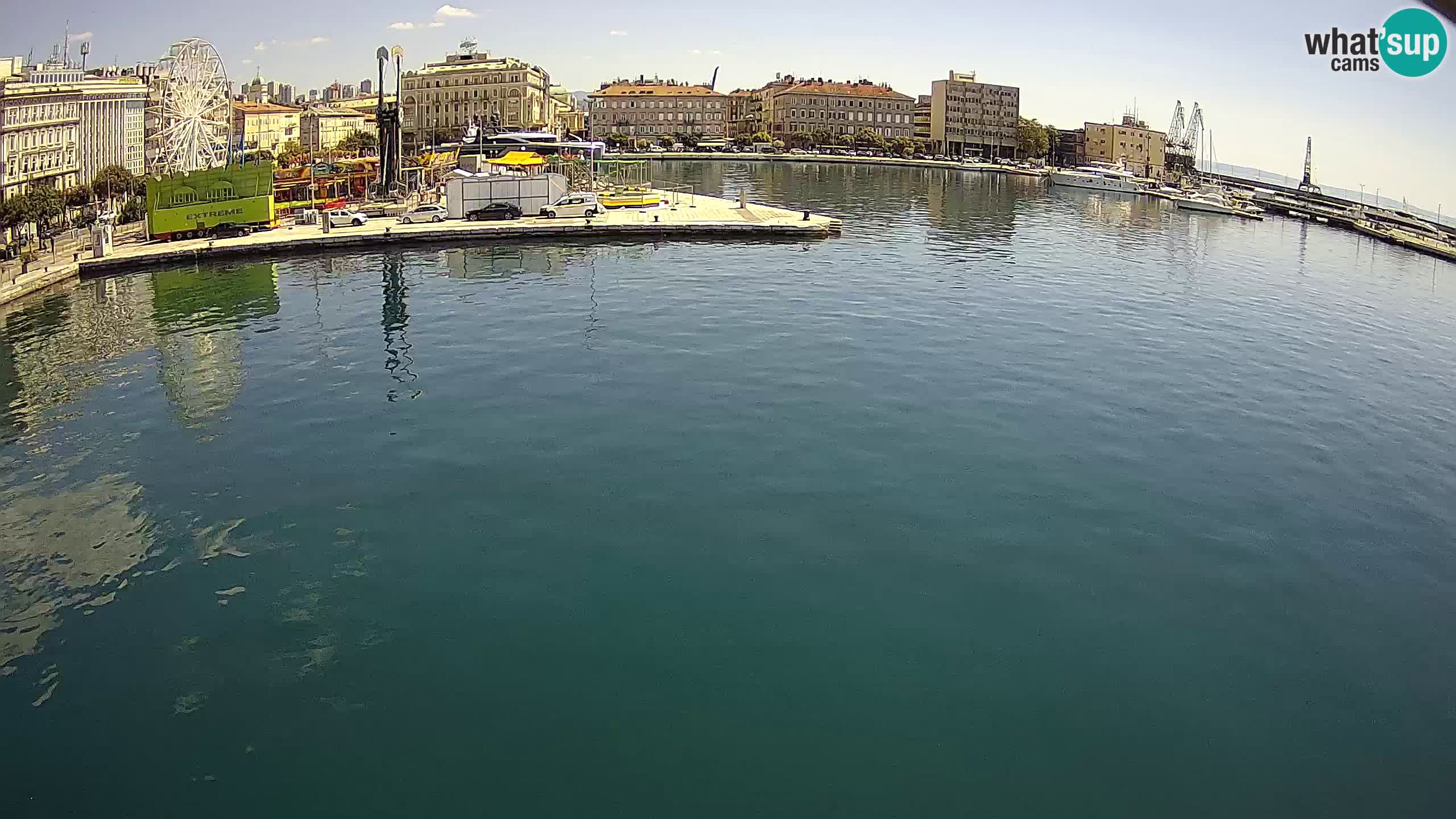 Reka – Botel Marina spletna kamera