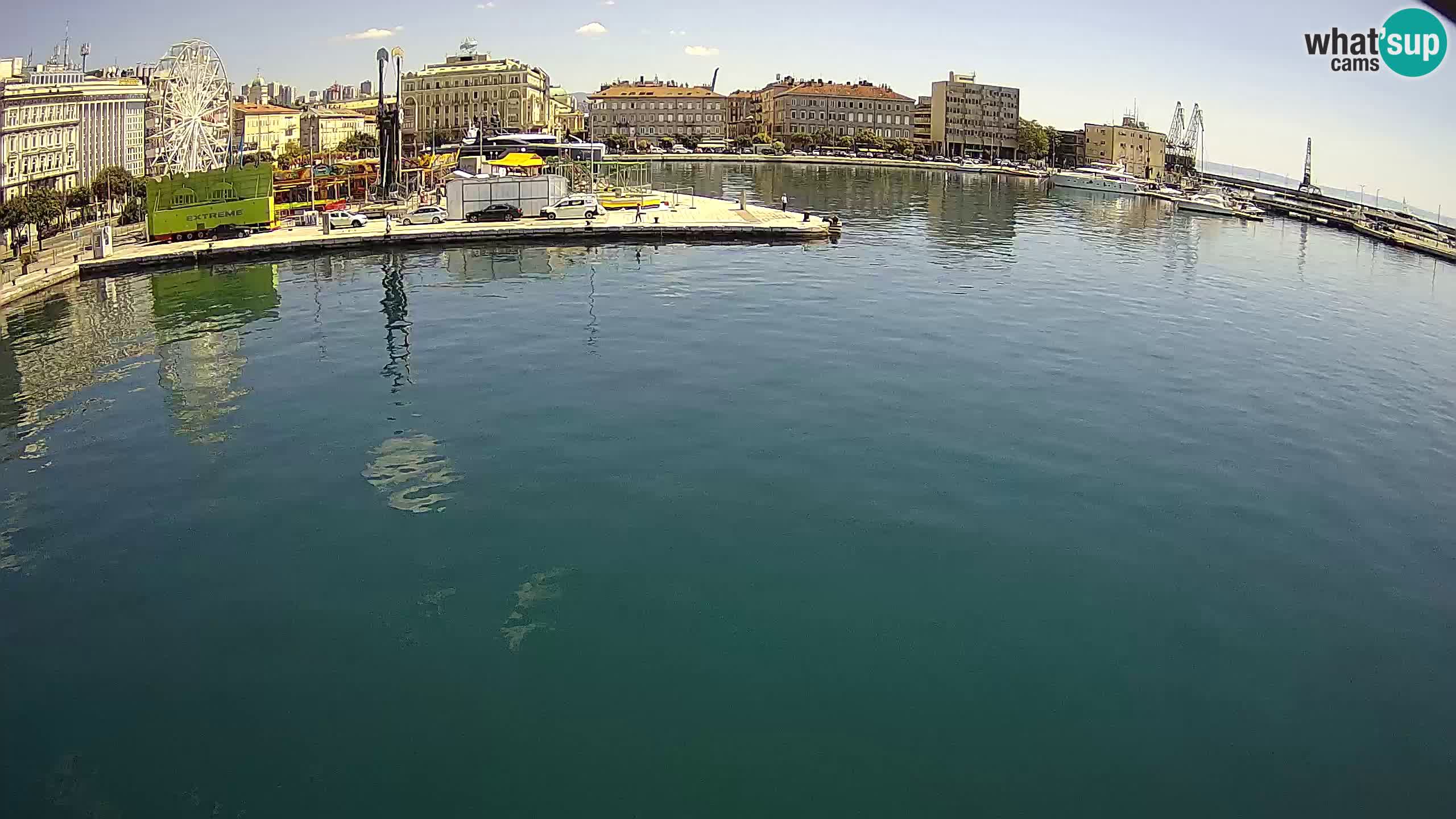 Rijeka – Botel Marina web kamera
