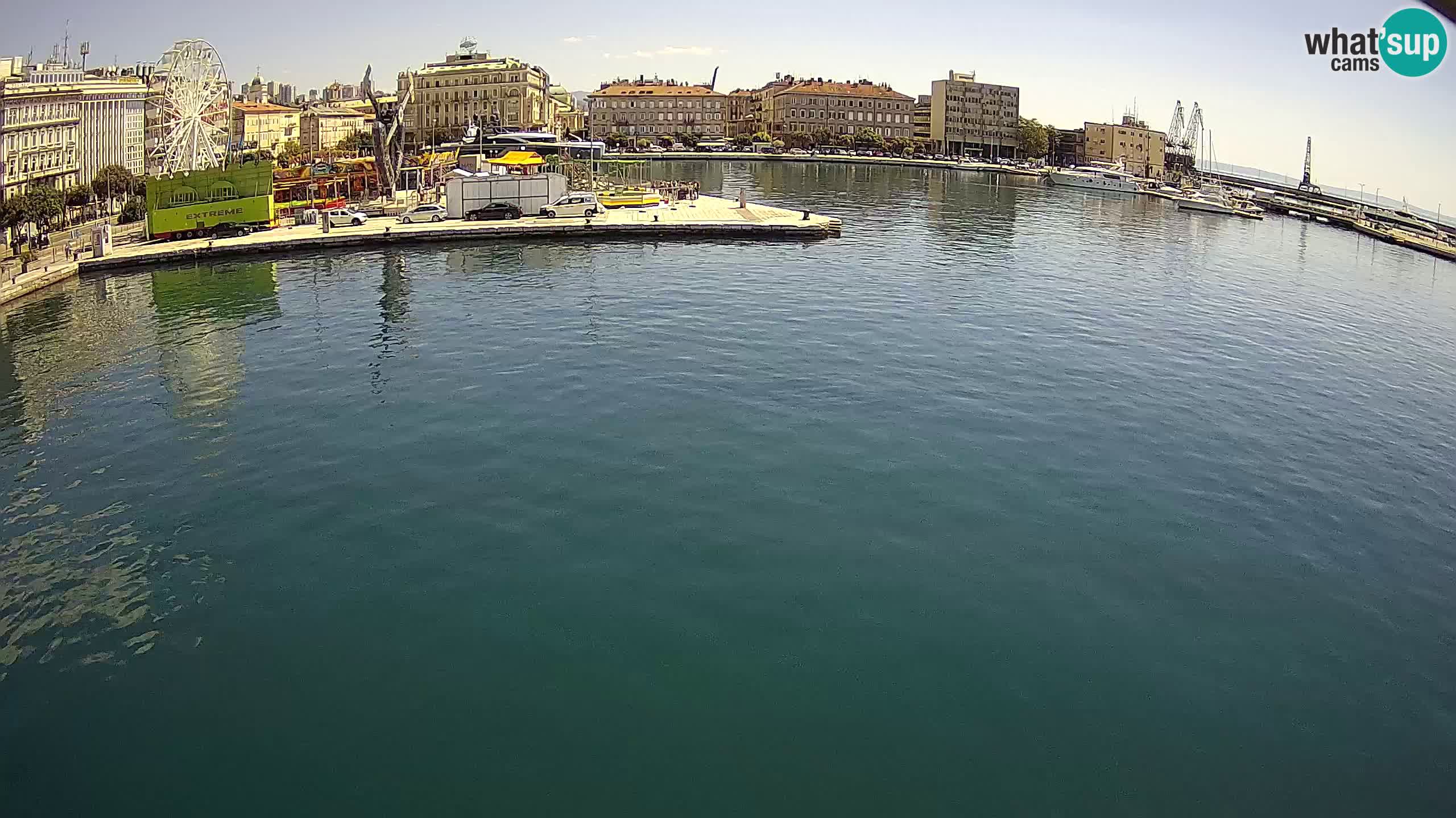 Reka – Botel Marina spletna kamera