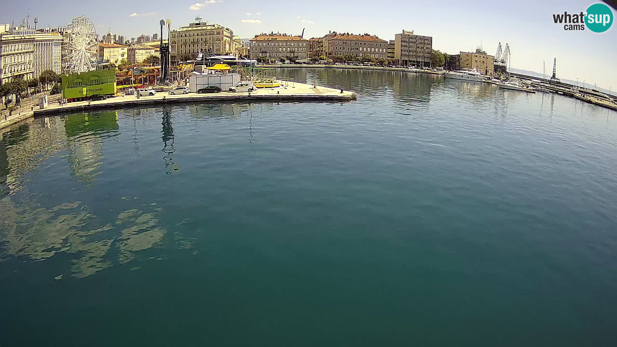 Reka – Botel Marina spletna kamera