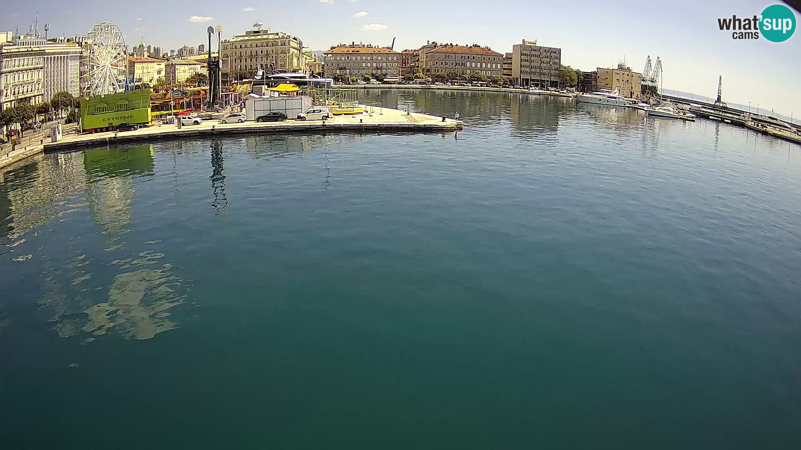 Botel Marina – Rijeka webcam