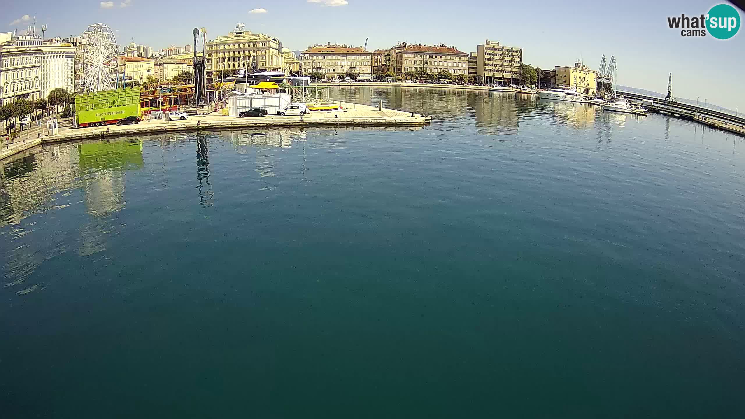 Botel Marina – Rijeka live cam