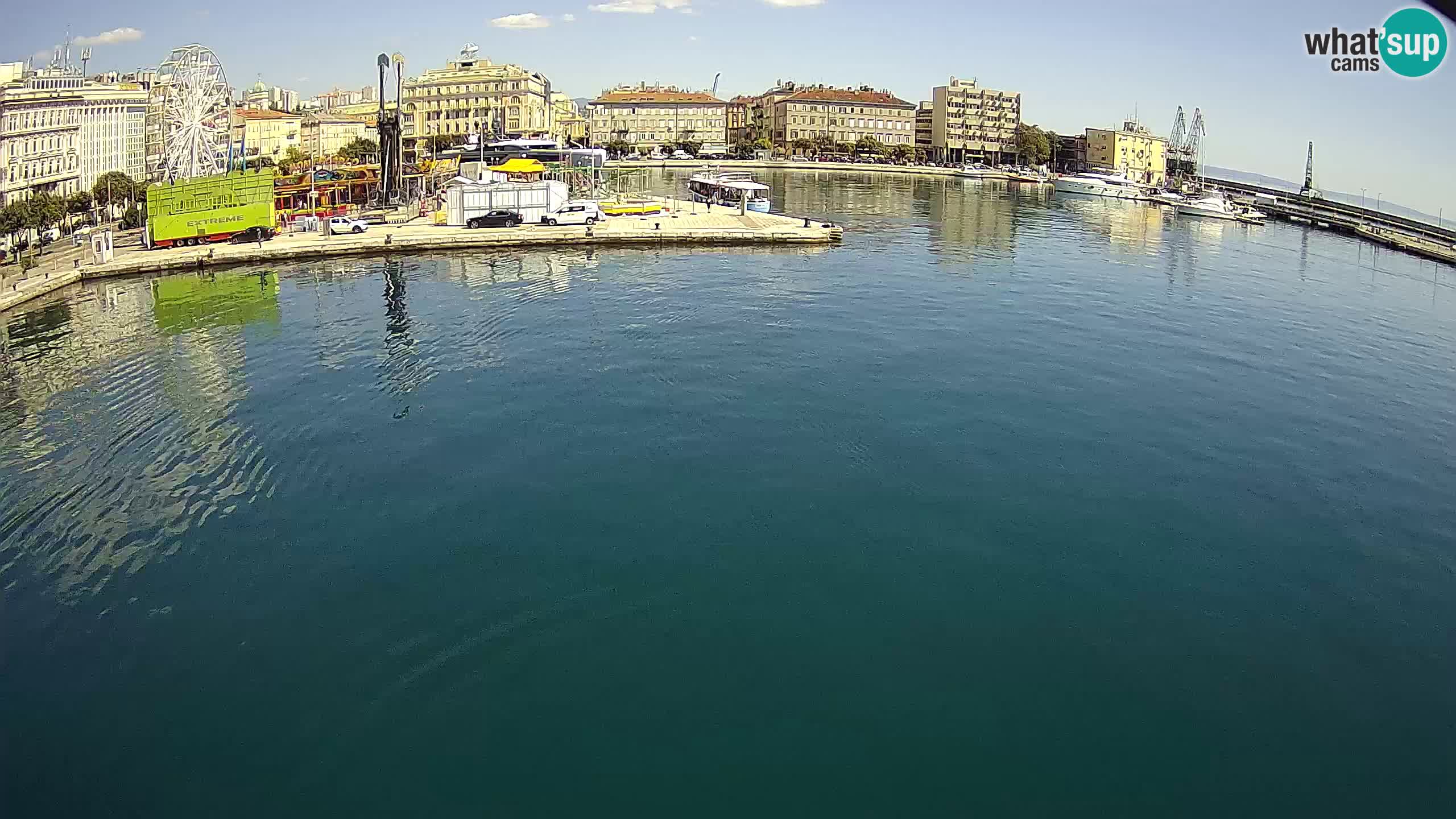 Botel Marina cámara web en vivo Rijeka