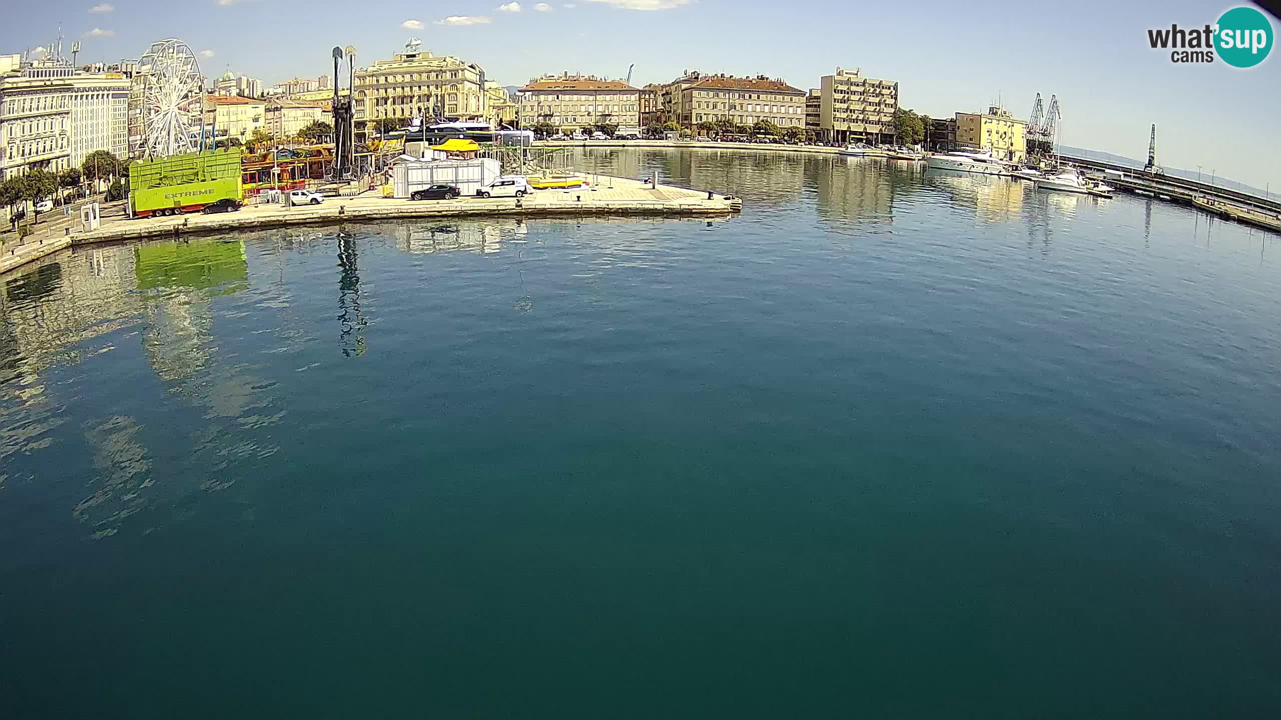 Botel Marina – Rijeka live cam