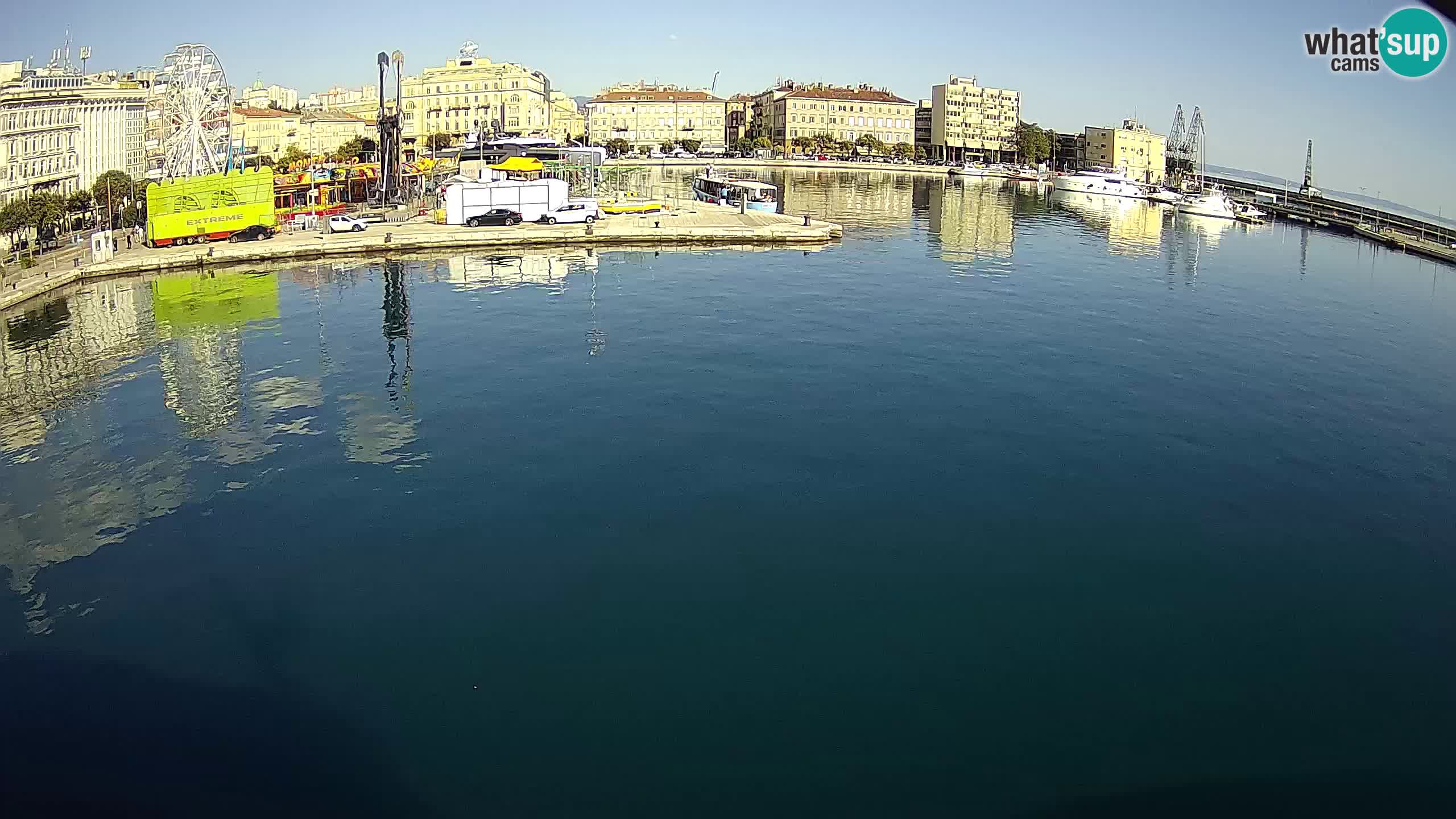 Botel Marina cámara web en vivo Rijeka