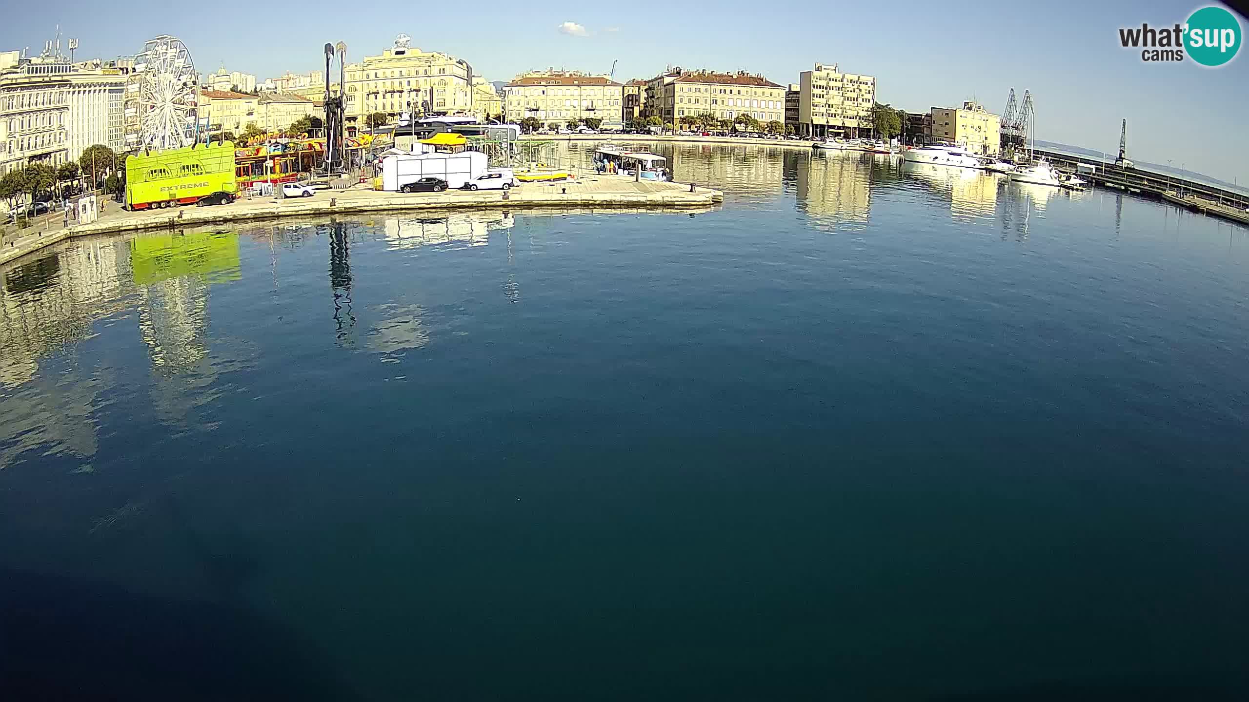 Rijeka – Botel Marina webcam en direct