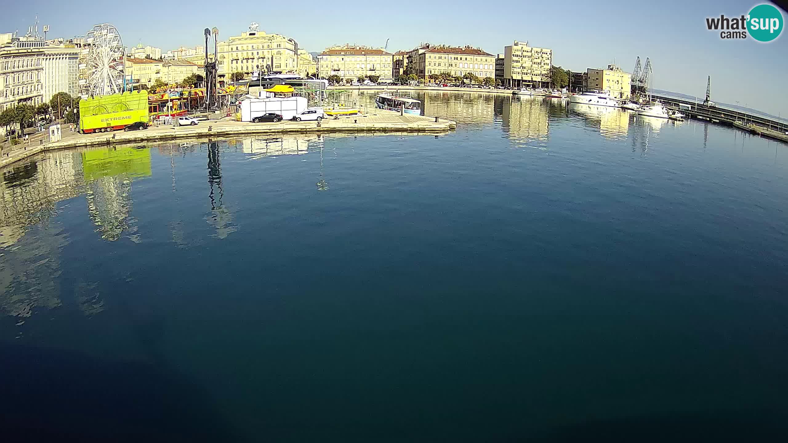Rijeka – Botel Marina webcam en direct