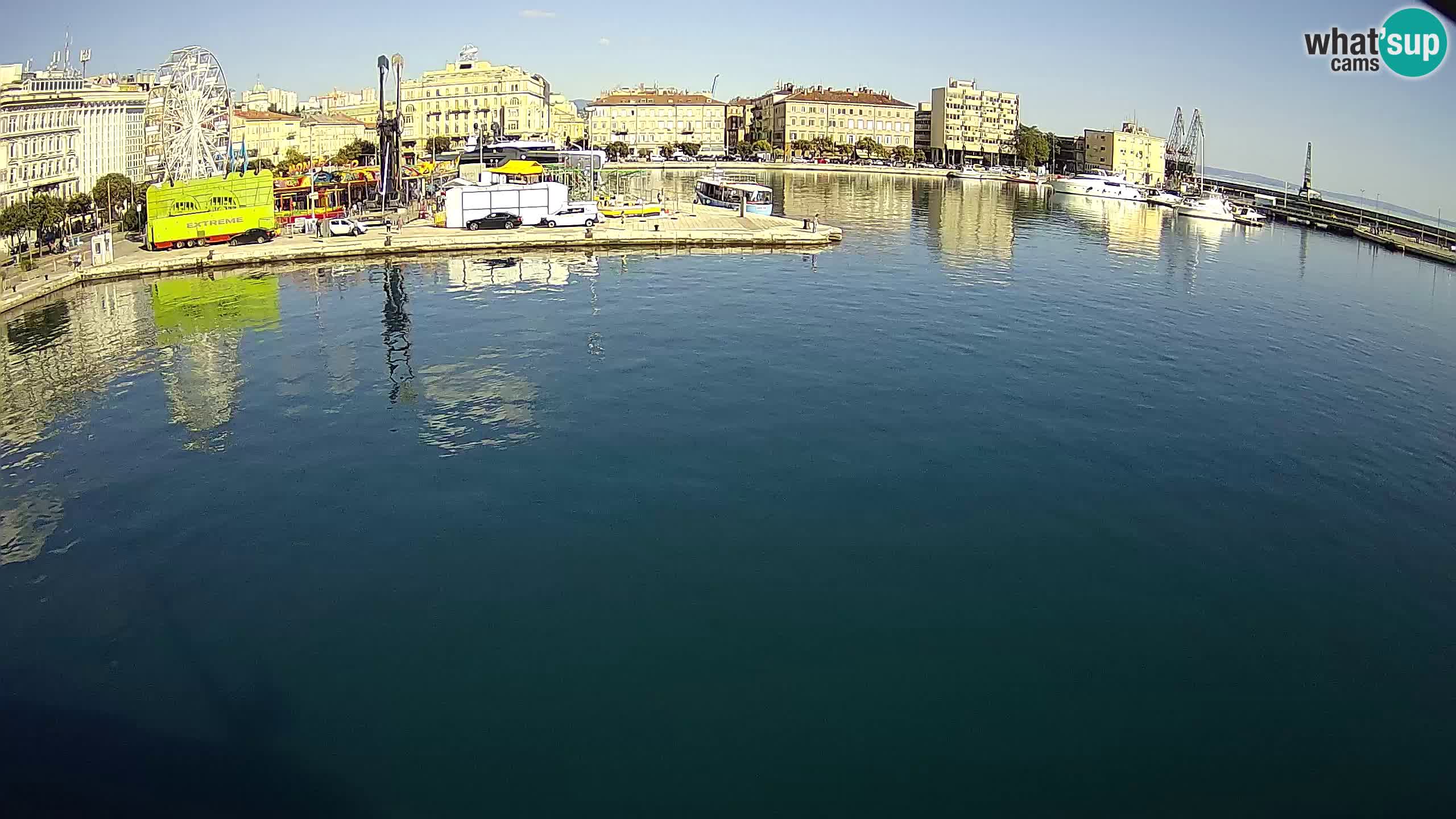 Botel Marina – Rijeka live cam