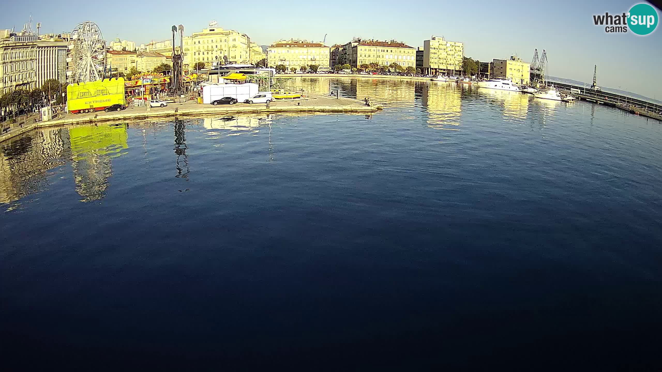 Rijeka – Botel Marina webcam en direct
