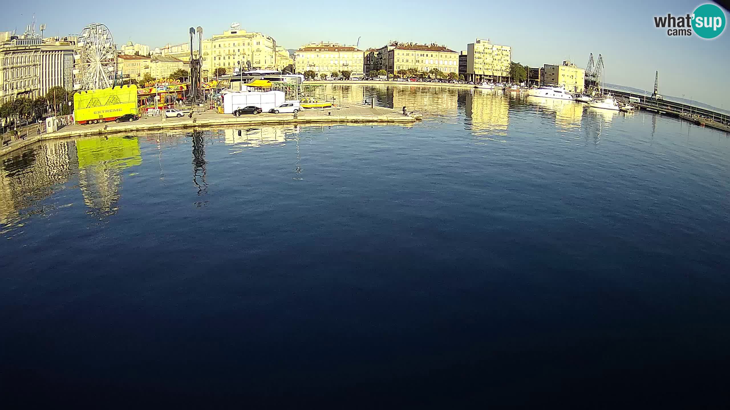 Rijeka – Botel Marina web kamera