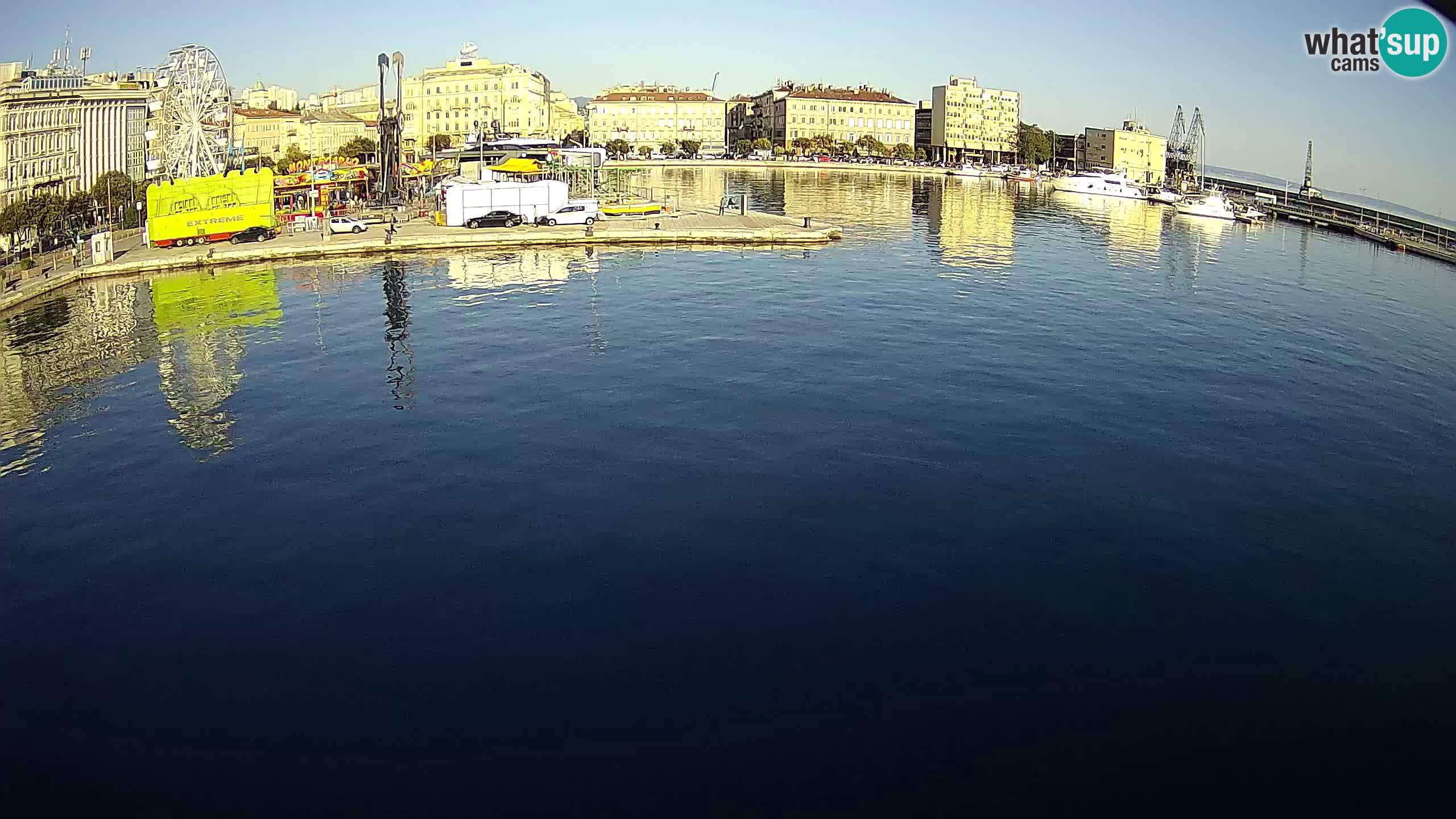Botel Marina cámara web en vivo Rijeka
