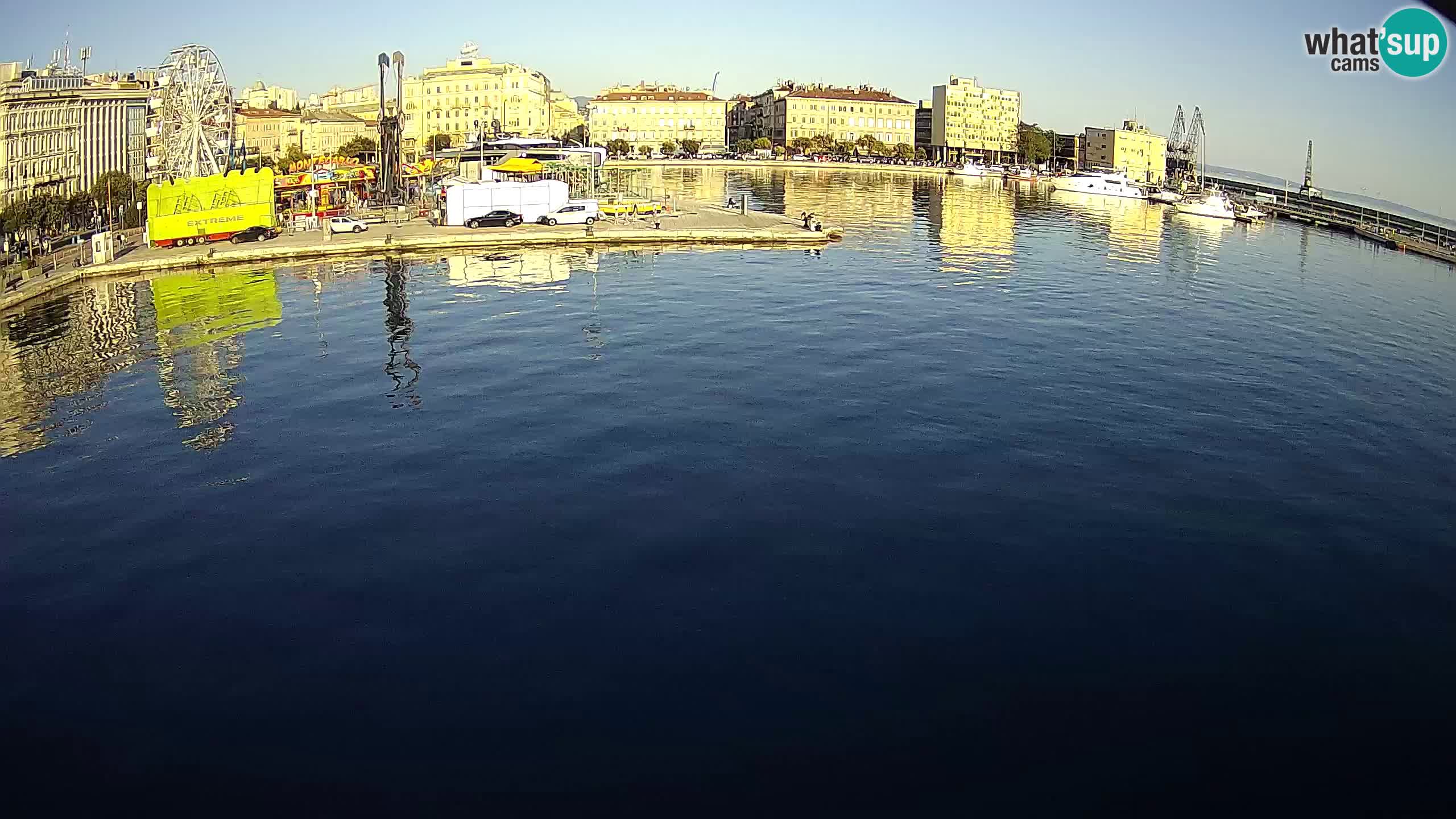 Botel Marina – Fiume live webcam