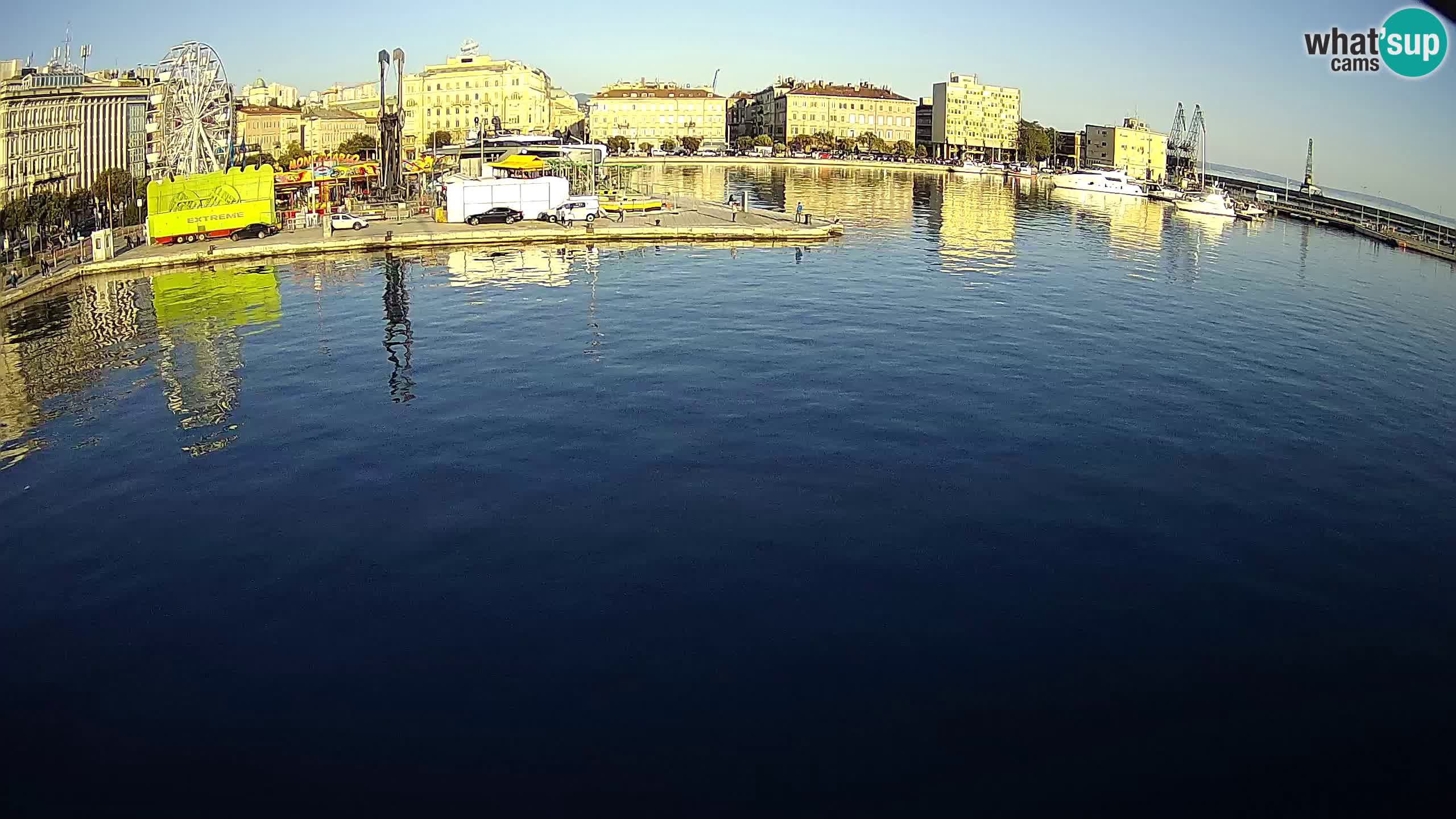 Botel Marina – Fiume live webcam
