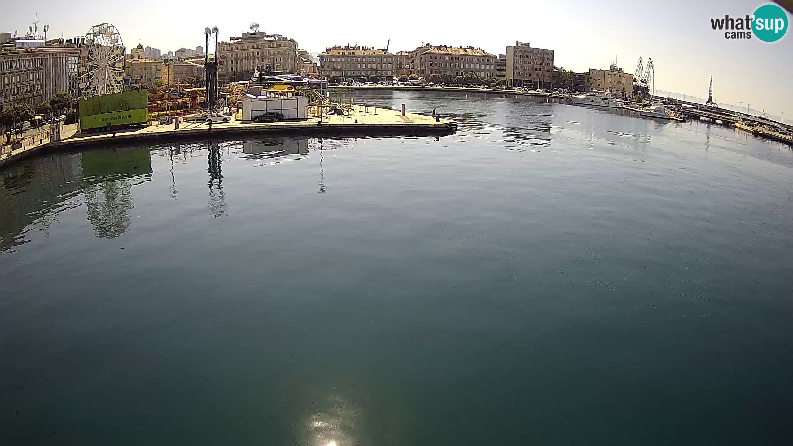 Rijeka – Botel Marina web kamera