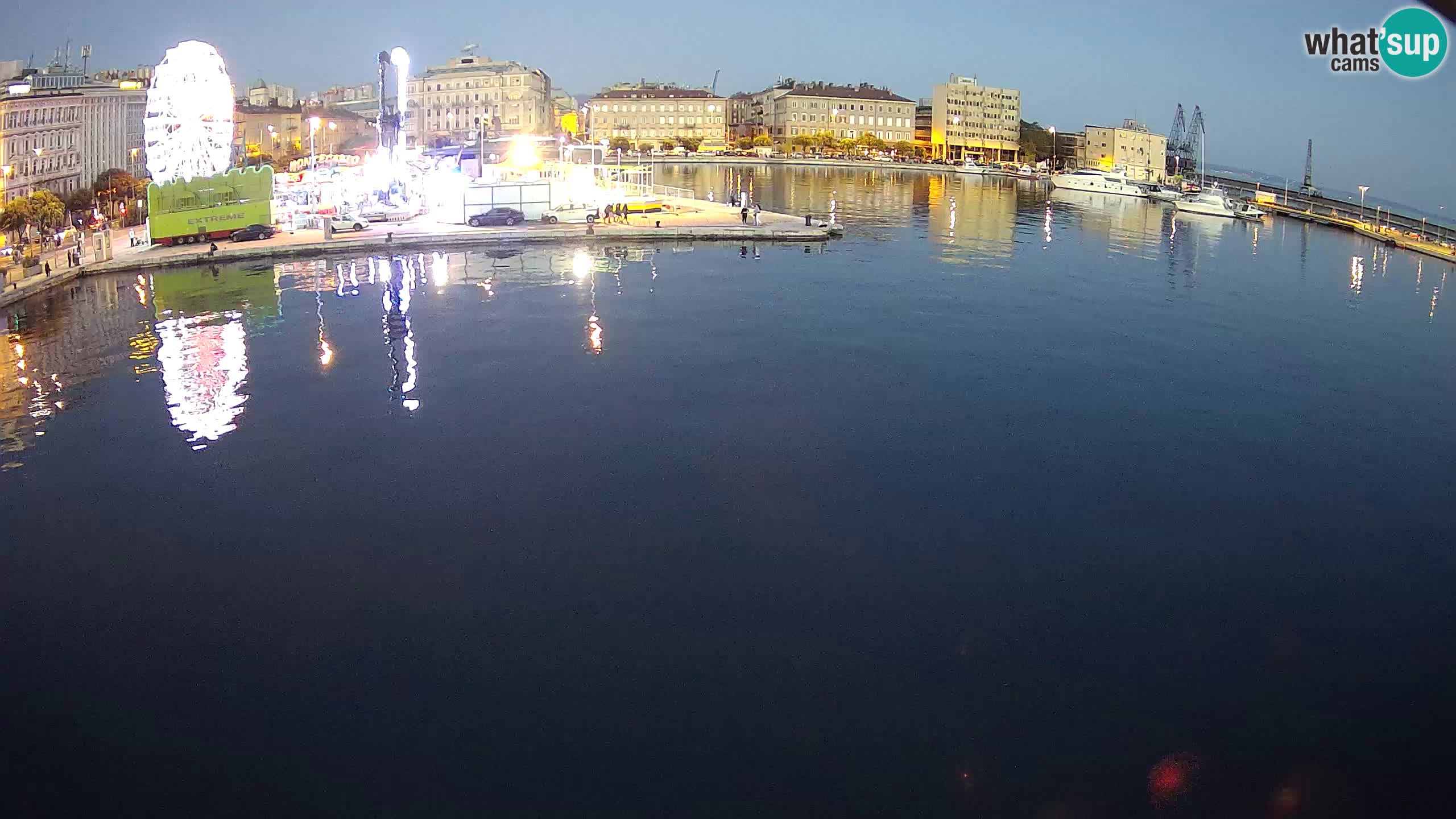 Rijeka – Botel Marina web kamera