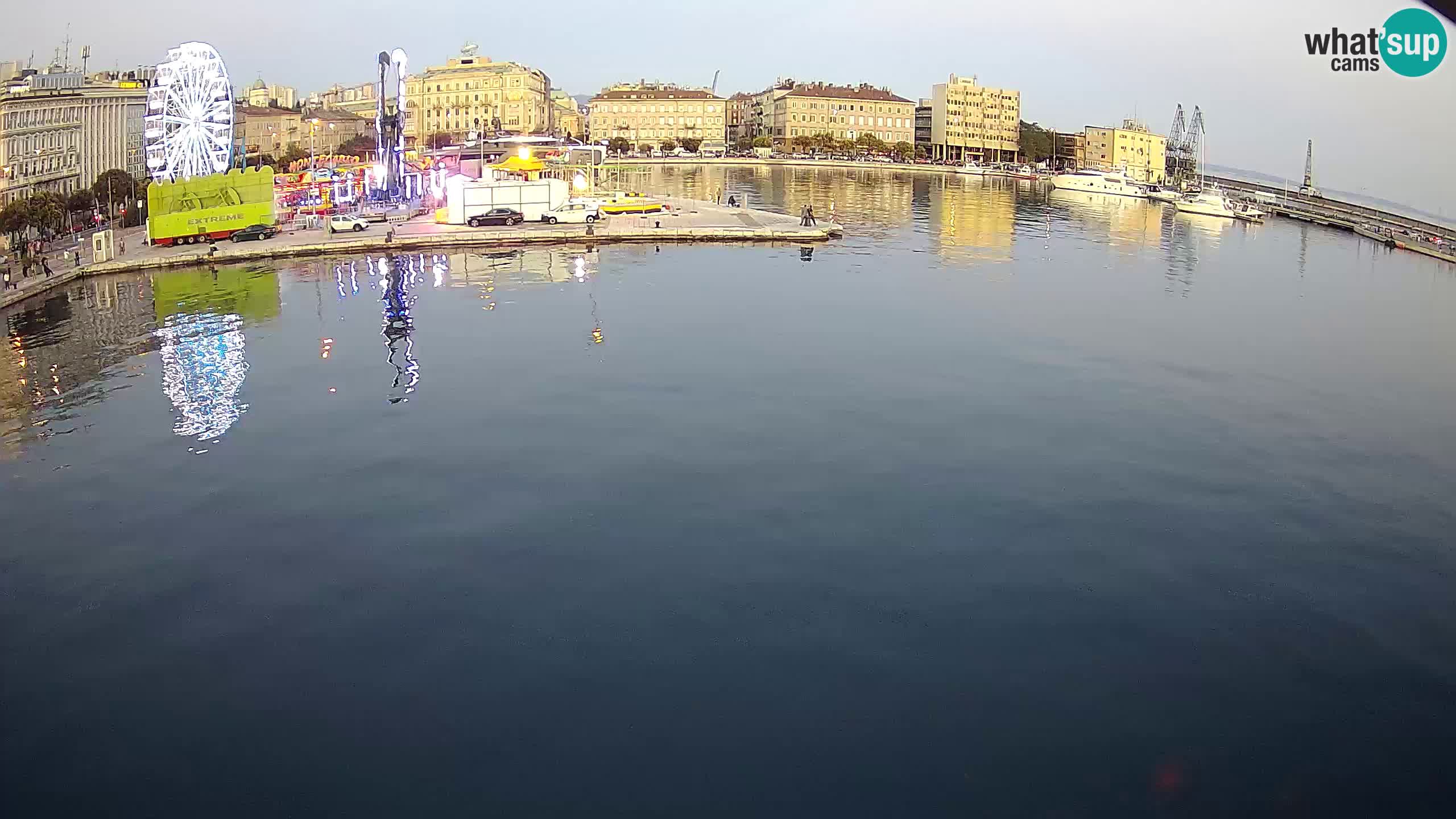 Botel Marina cámara web en vivo Rijeka