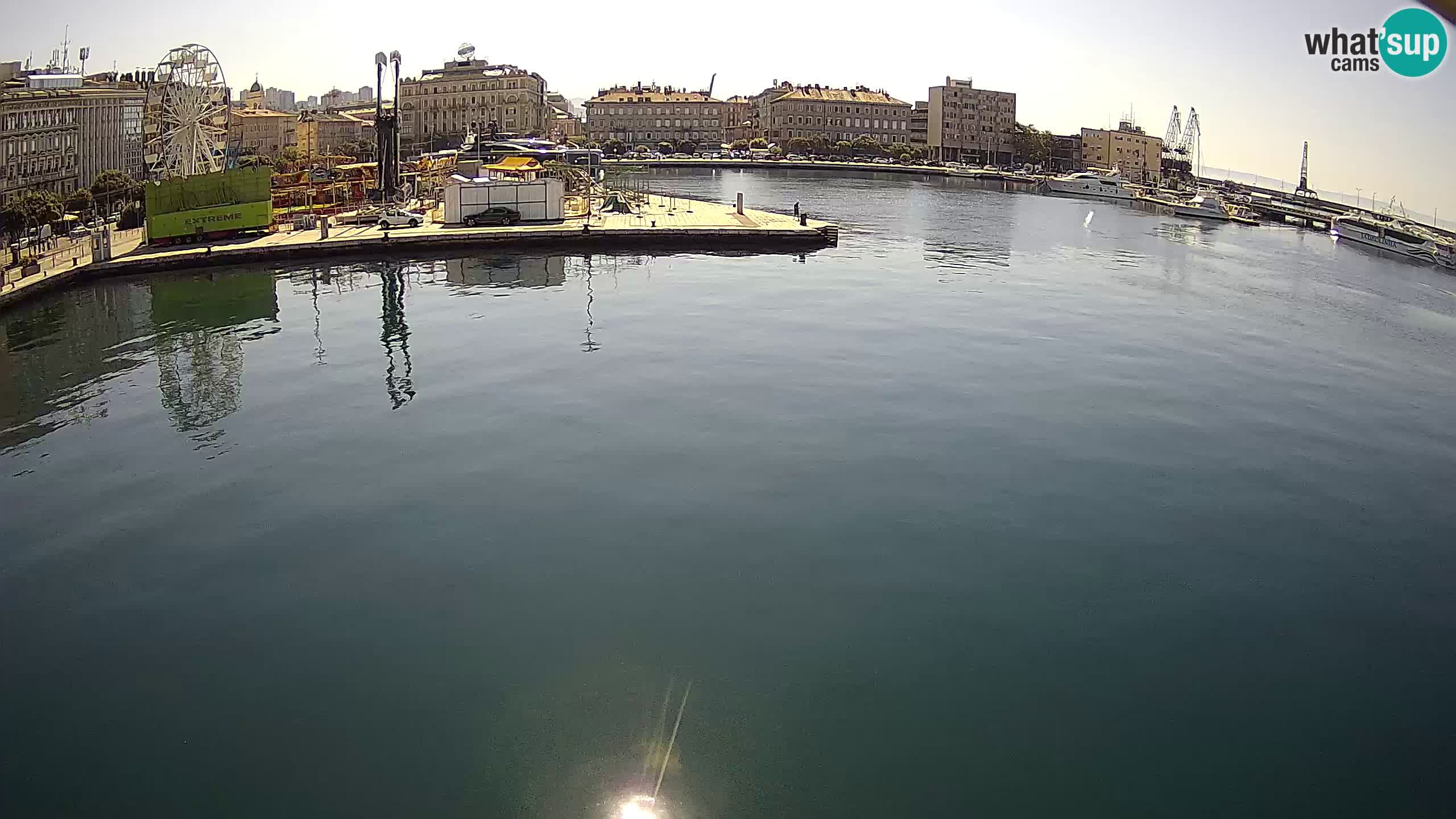 Botel Marina – Rijeka webcam