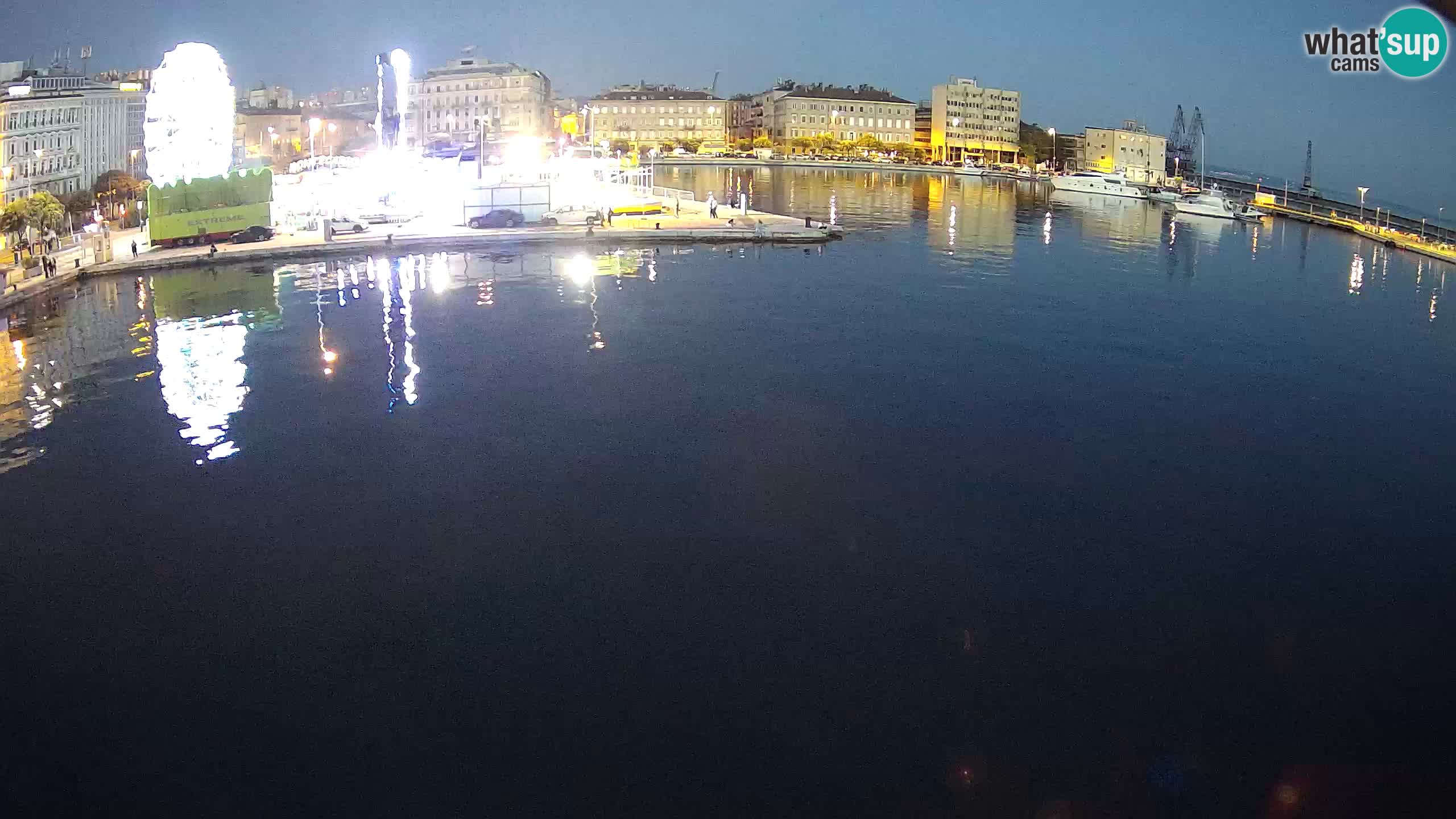 Botel Marina cámara web en vivo Rijeka