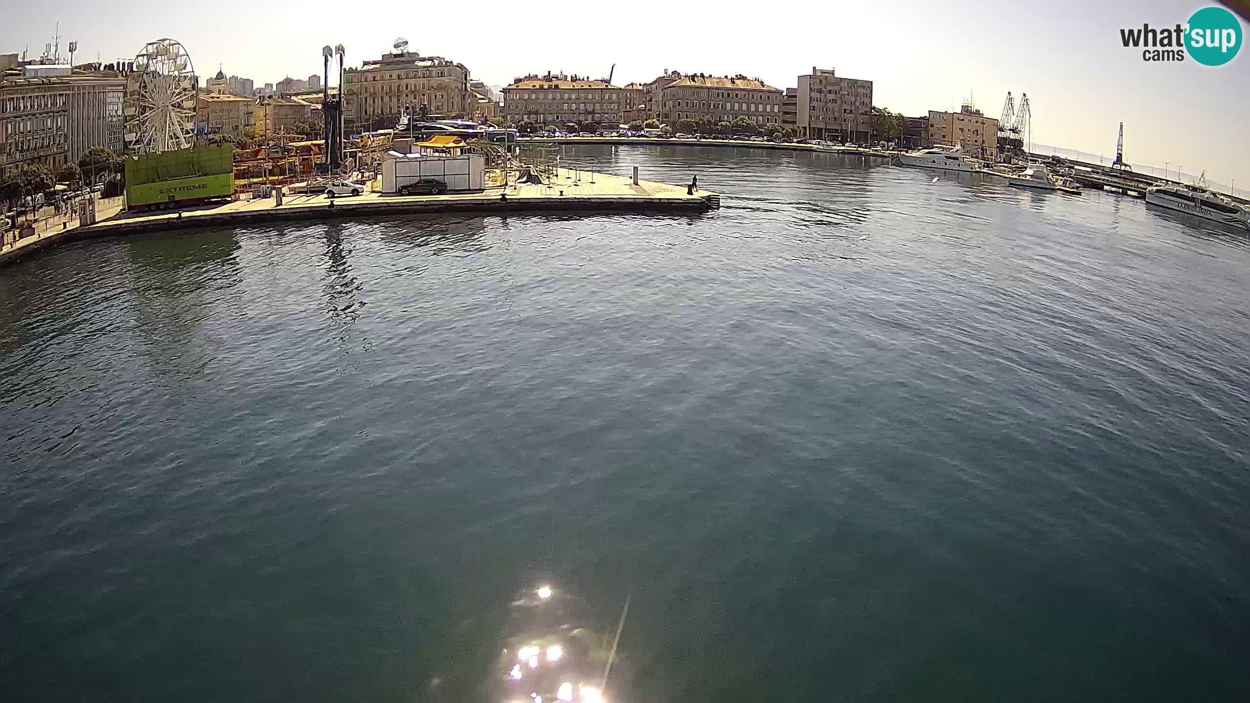Rijeka – Botel Marina web kamera