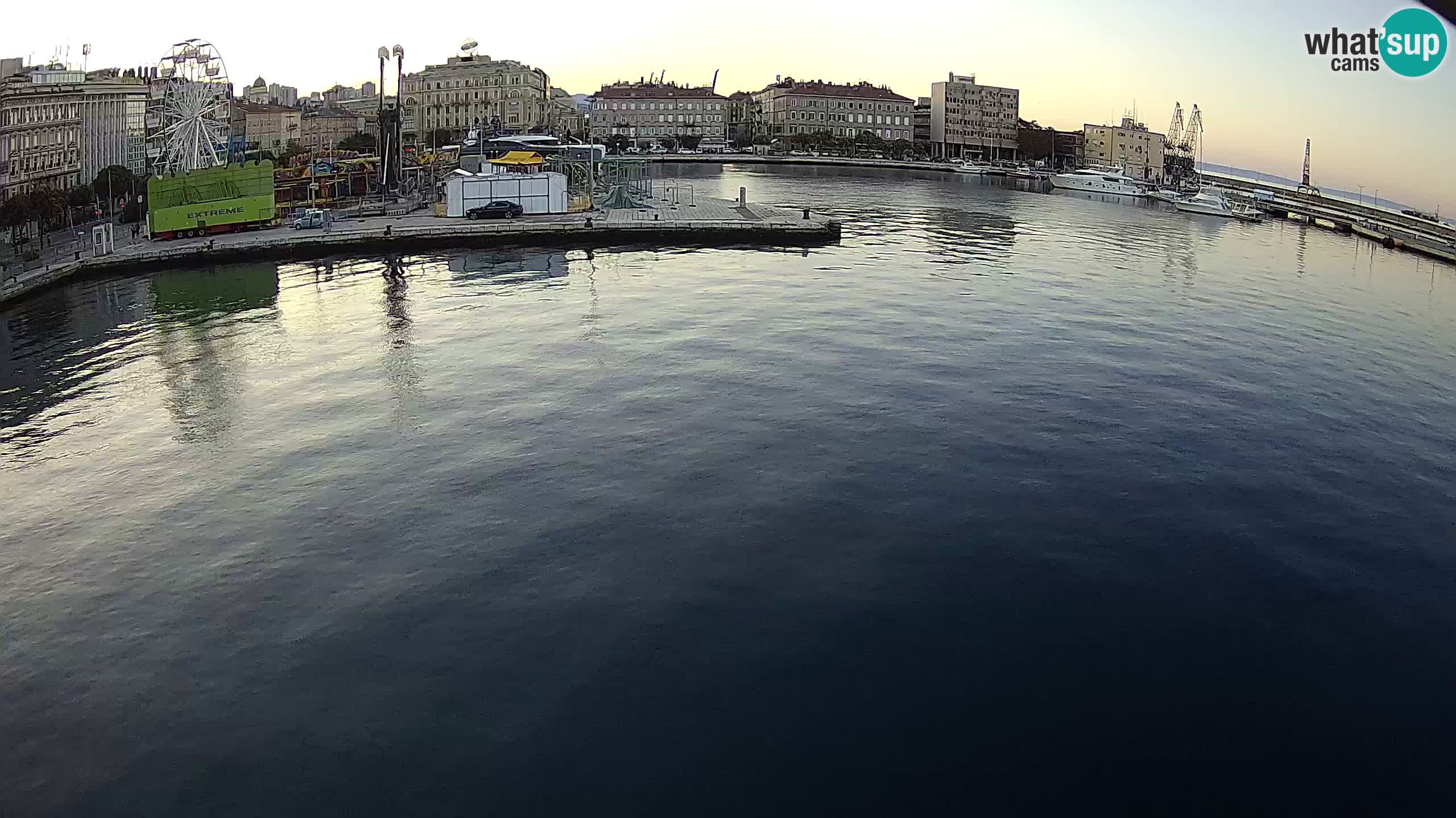 Rijeka – Botel Marina web kamera