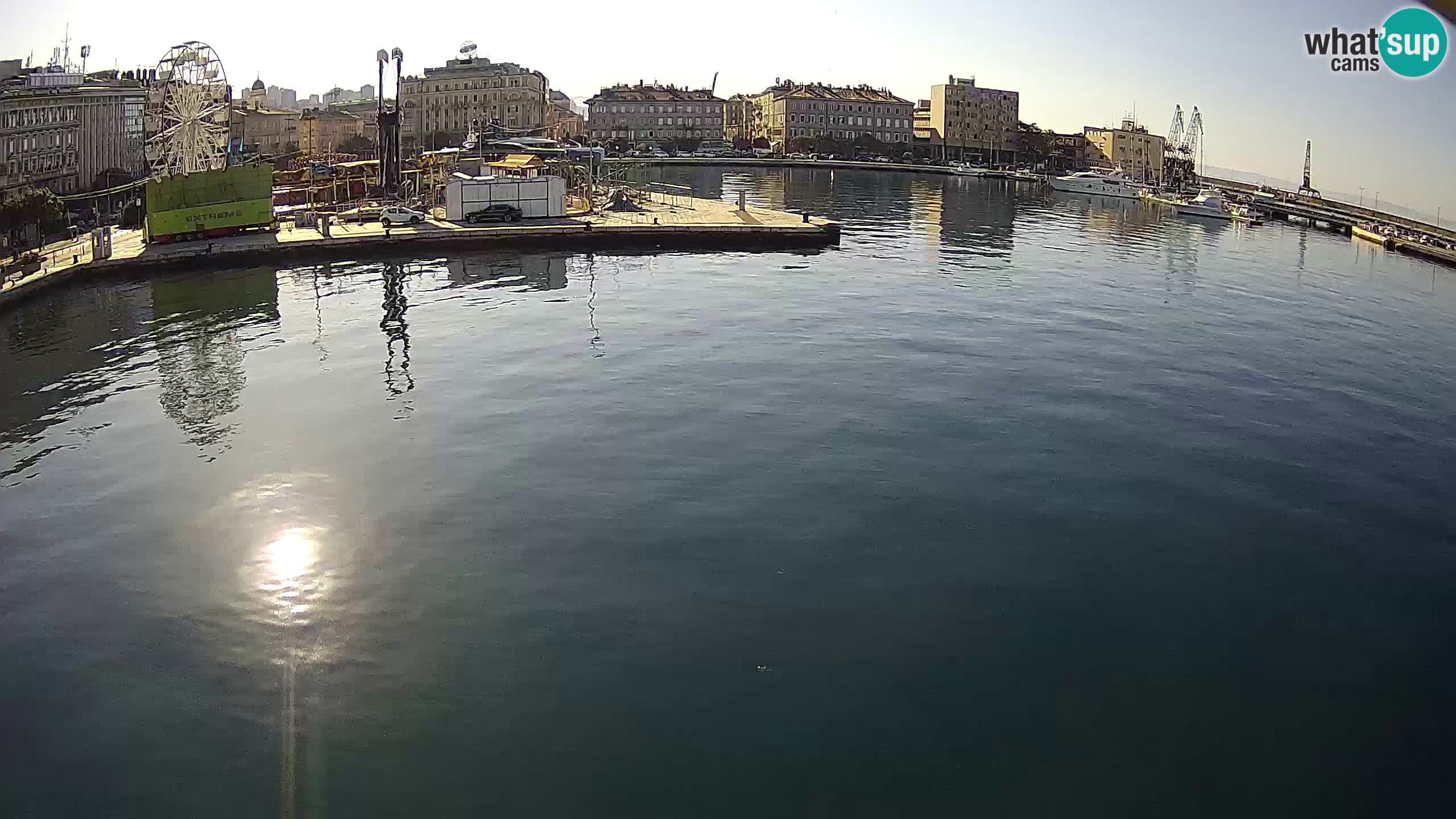 Botel Marina – Rijeka live cam