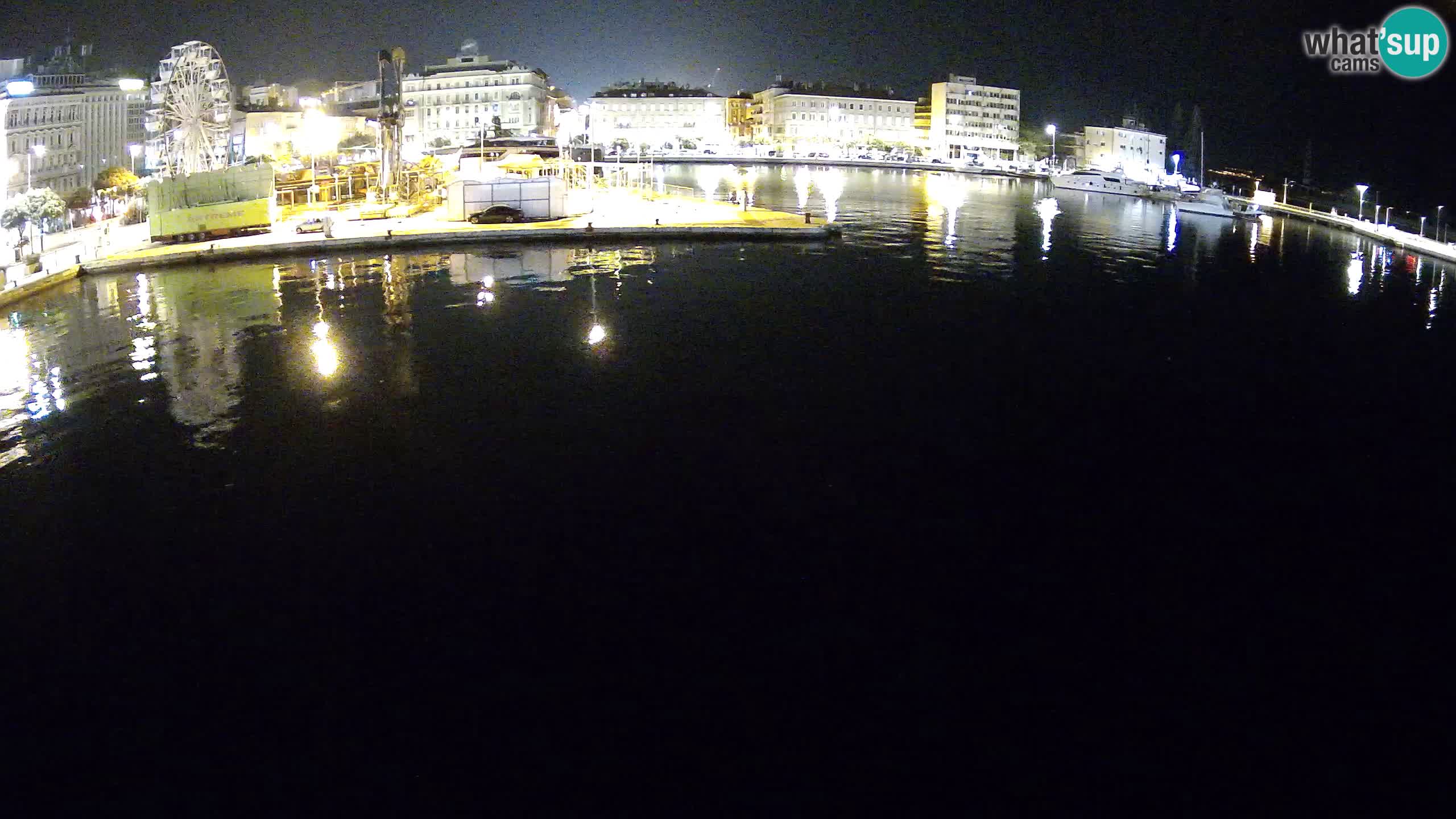 Rijeka – Botel Marina webcam en direct