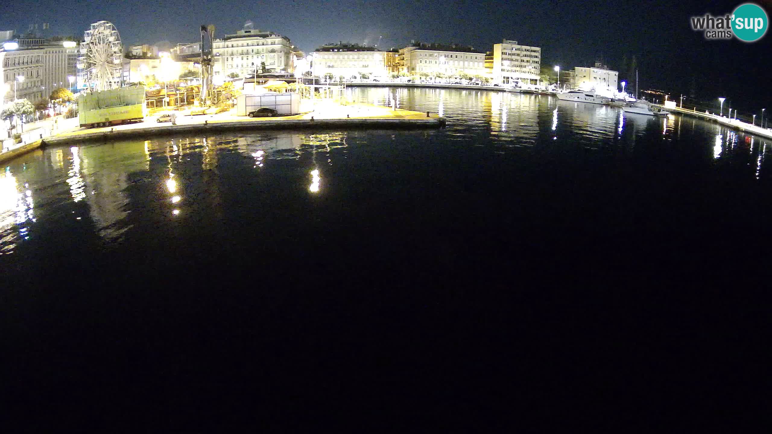 Botel Marina cámara web en vivo Rijeka