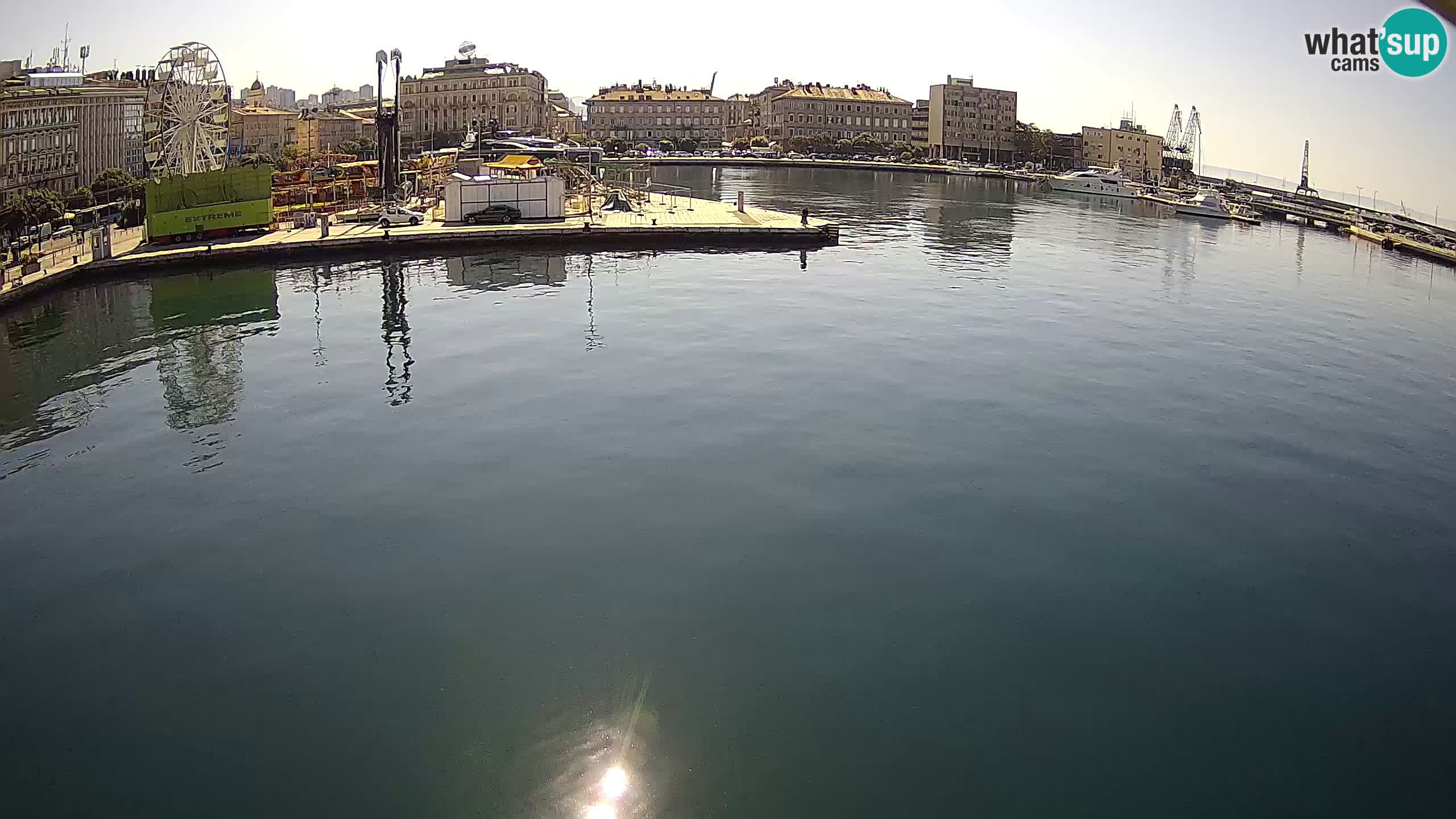 Rijeka – Botel Marina web kamera