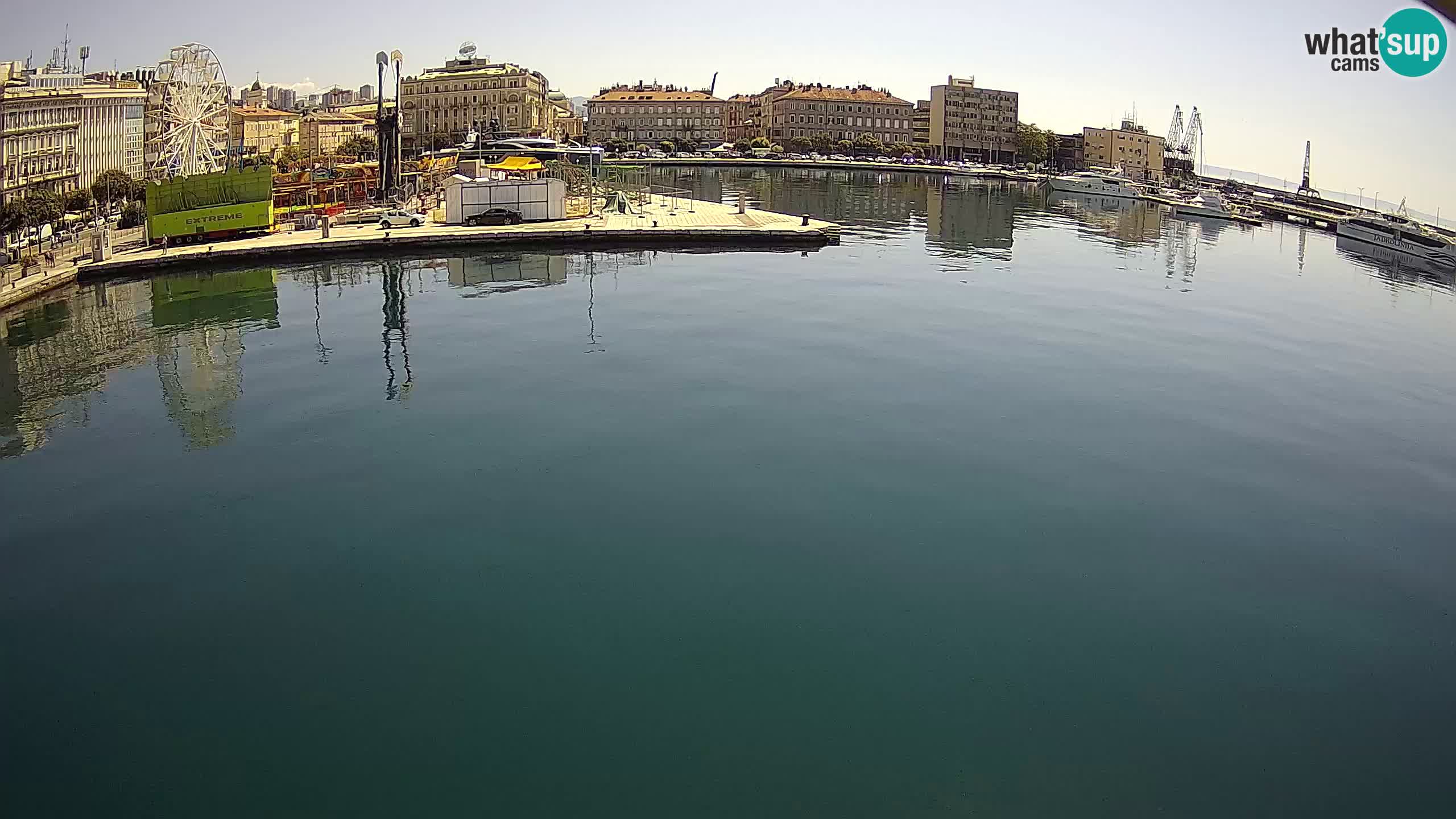 Botel Marina – Rijeka live cam