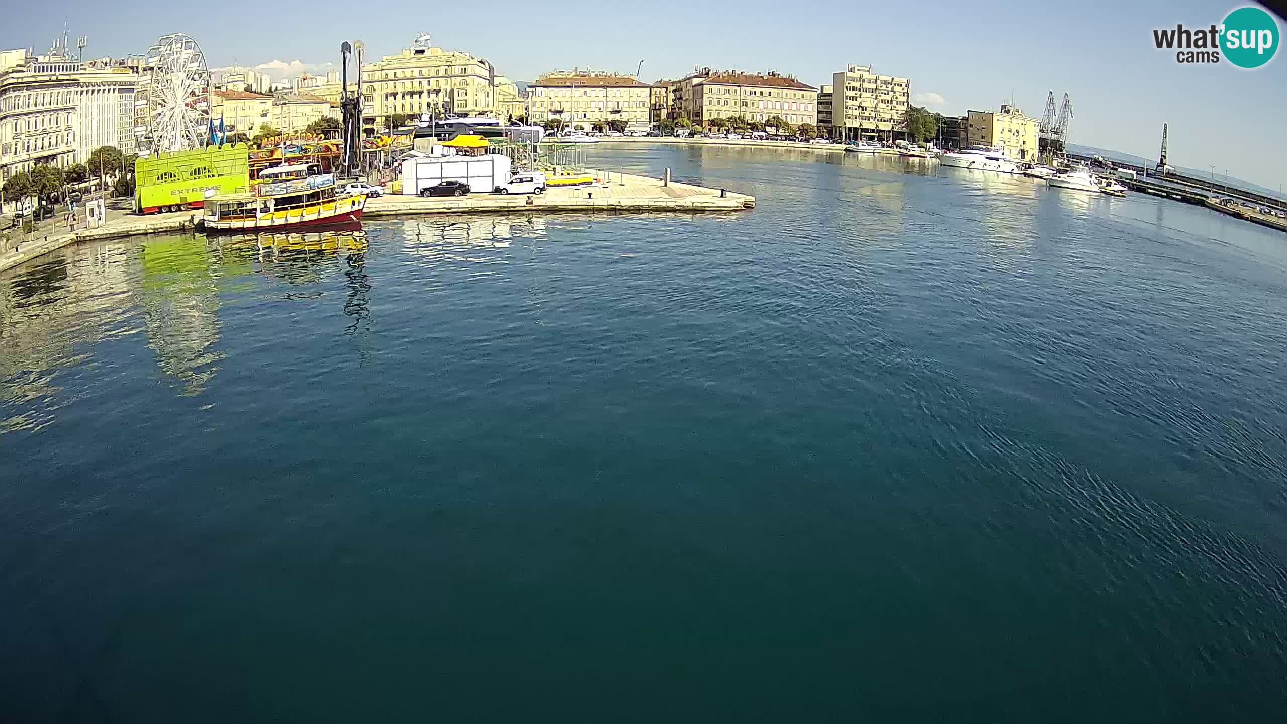 Rijeka – Botel Marina web kamera