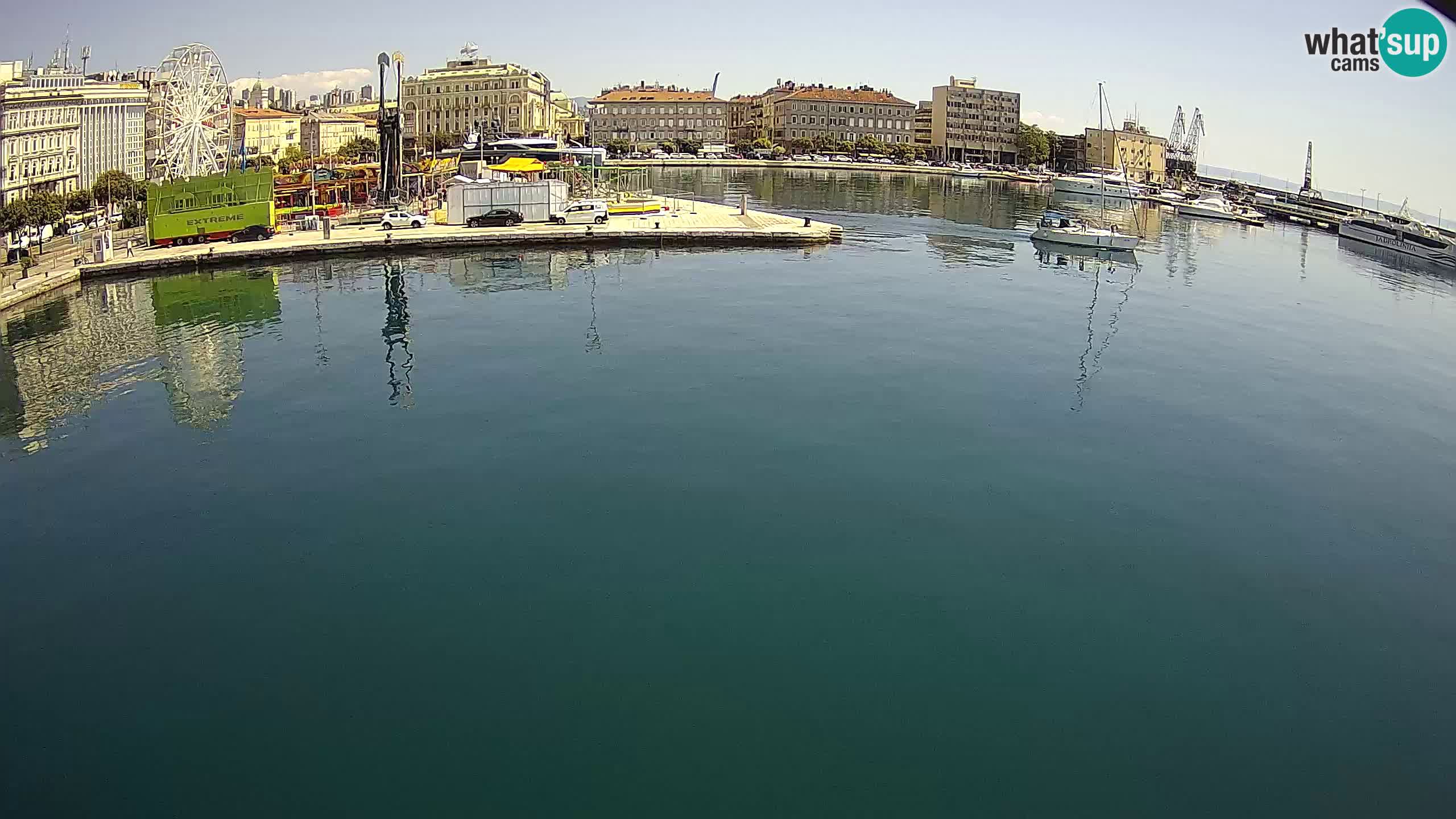 Botel Marina – Fiume live webcam