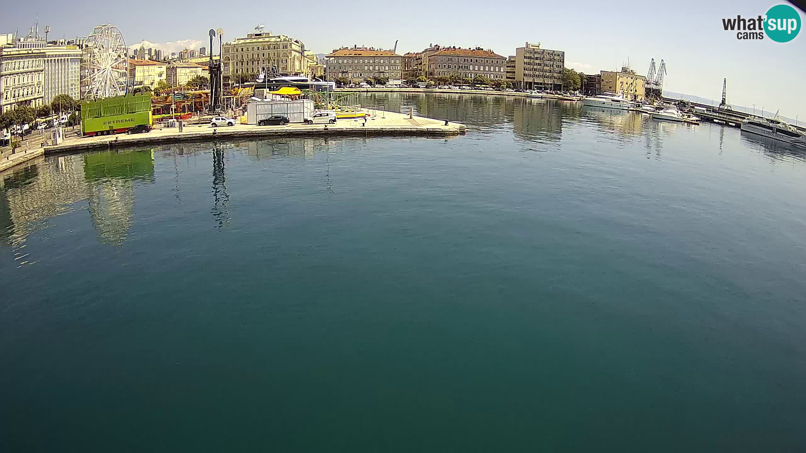 Botel Marina – Rijeka webcam