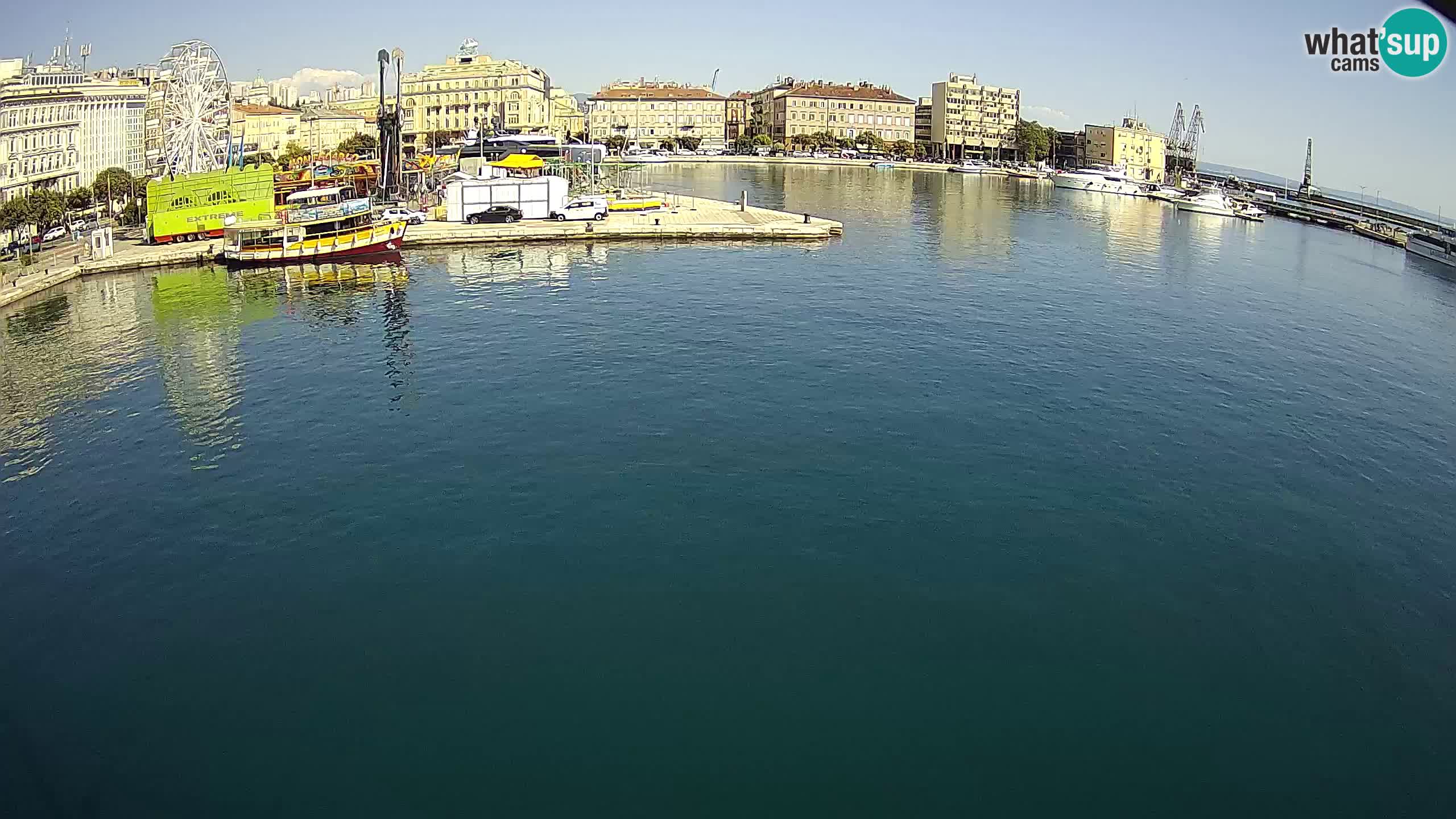 Reka – Botel Marina spletna kamera