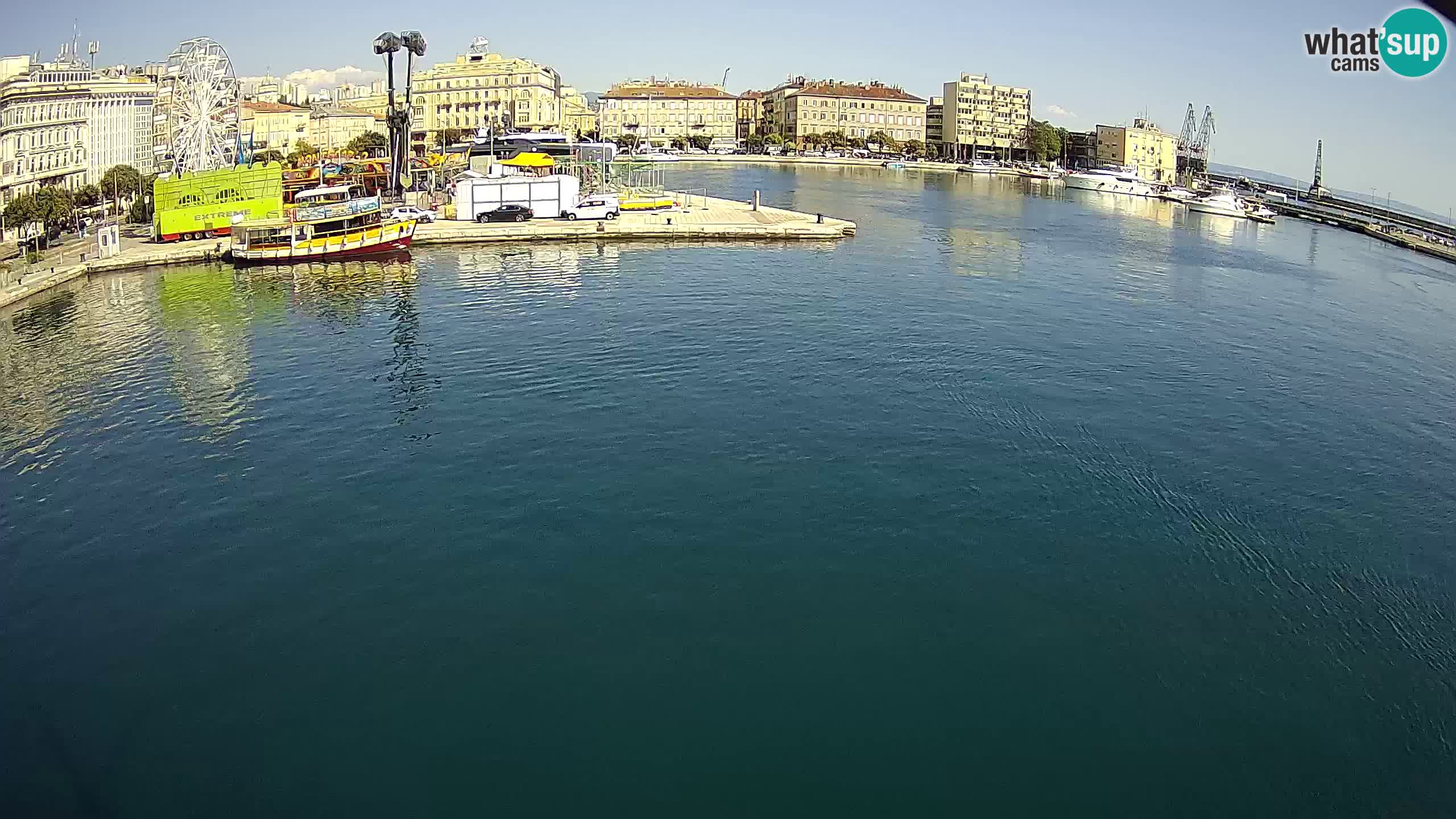 Botel Marina – Fiume live webcam