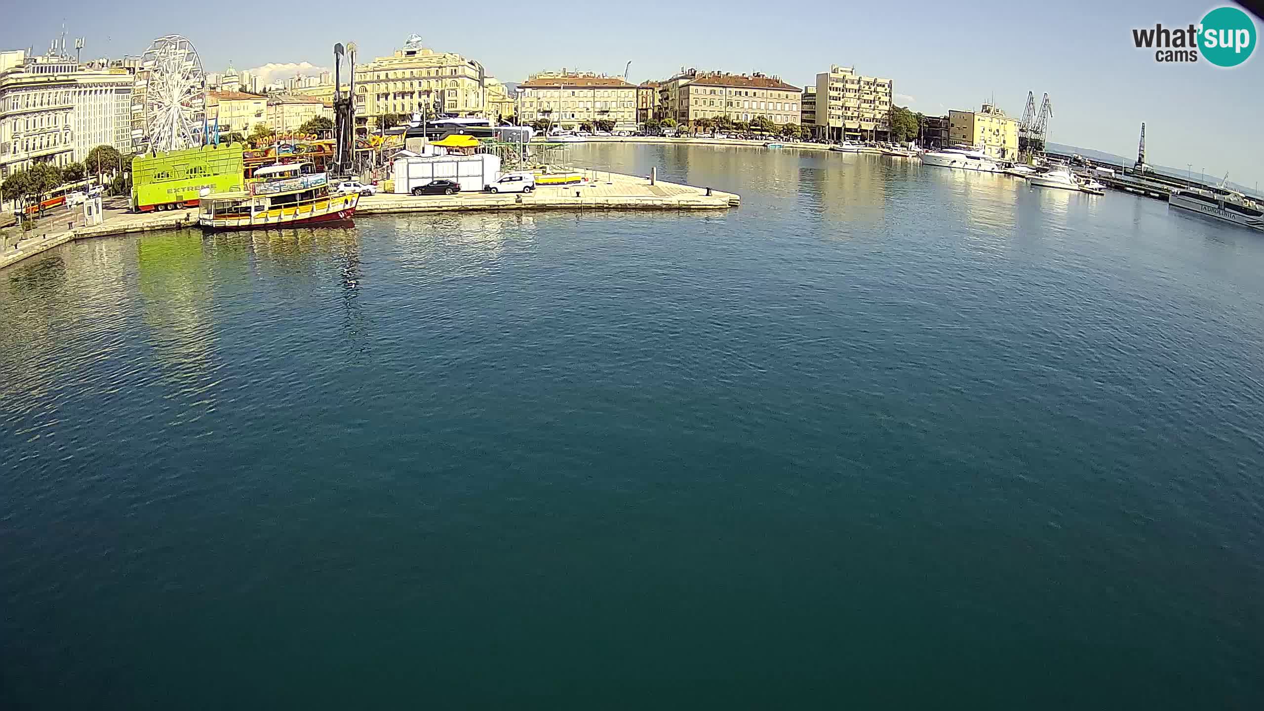 Botel Marina cámara web en vivo Rijeka