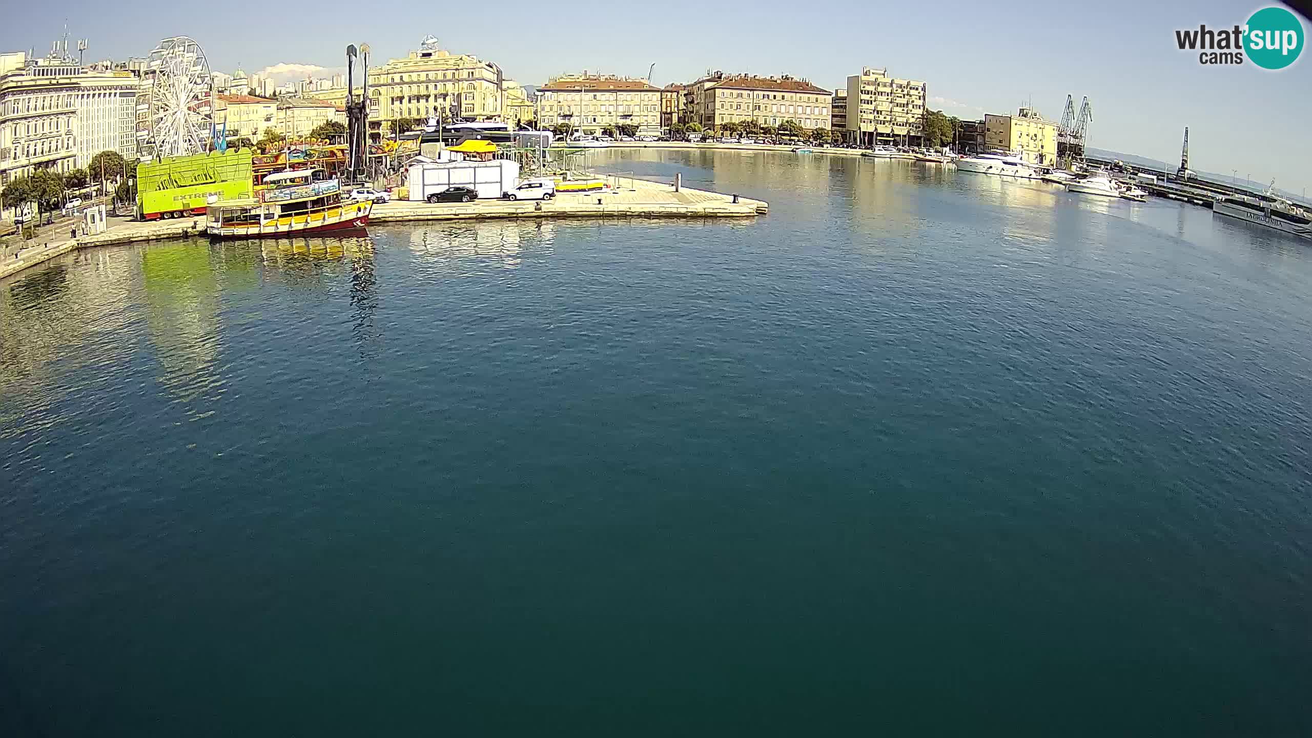 Botel Marina – Fiume live webcam