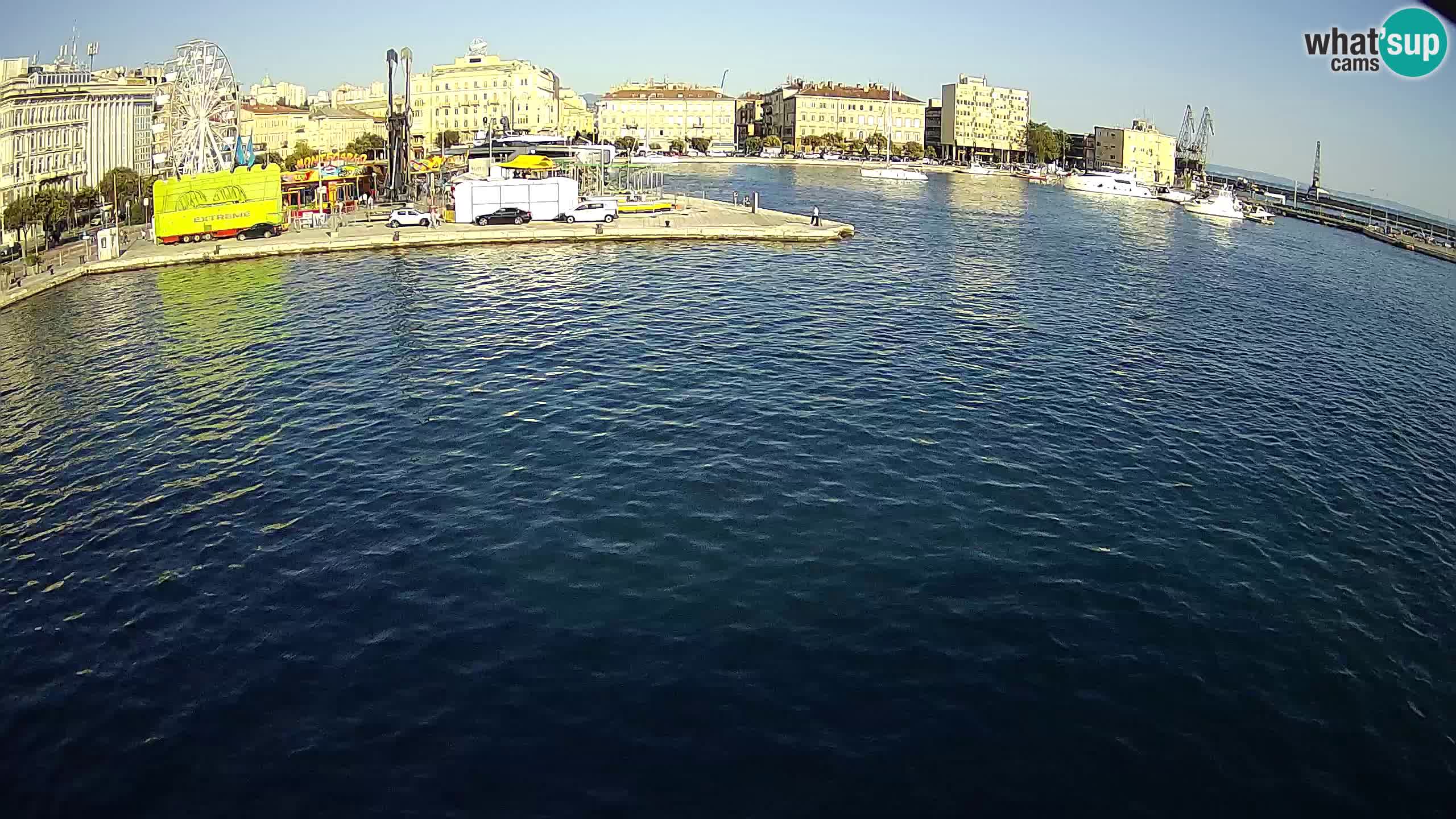 Reka – Botel Marina spletna kamera