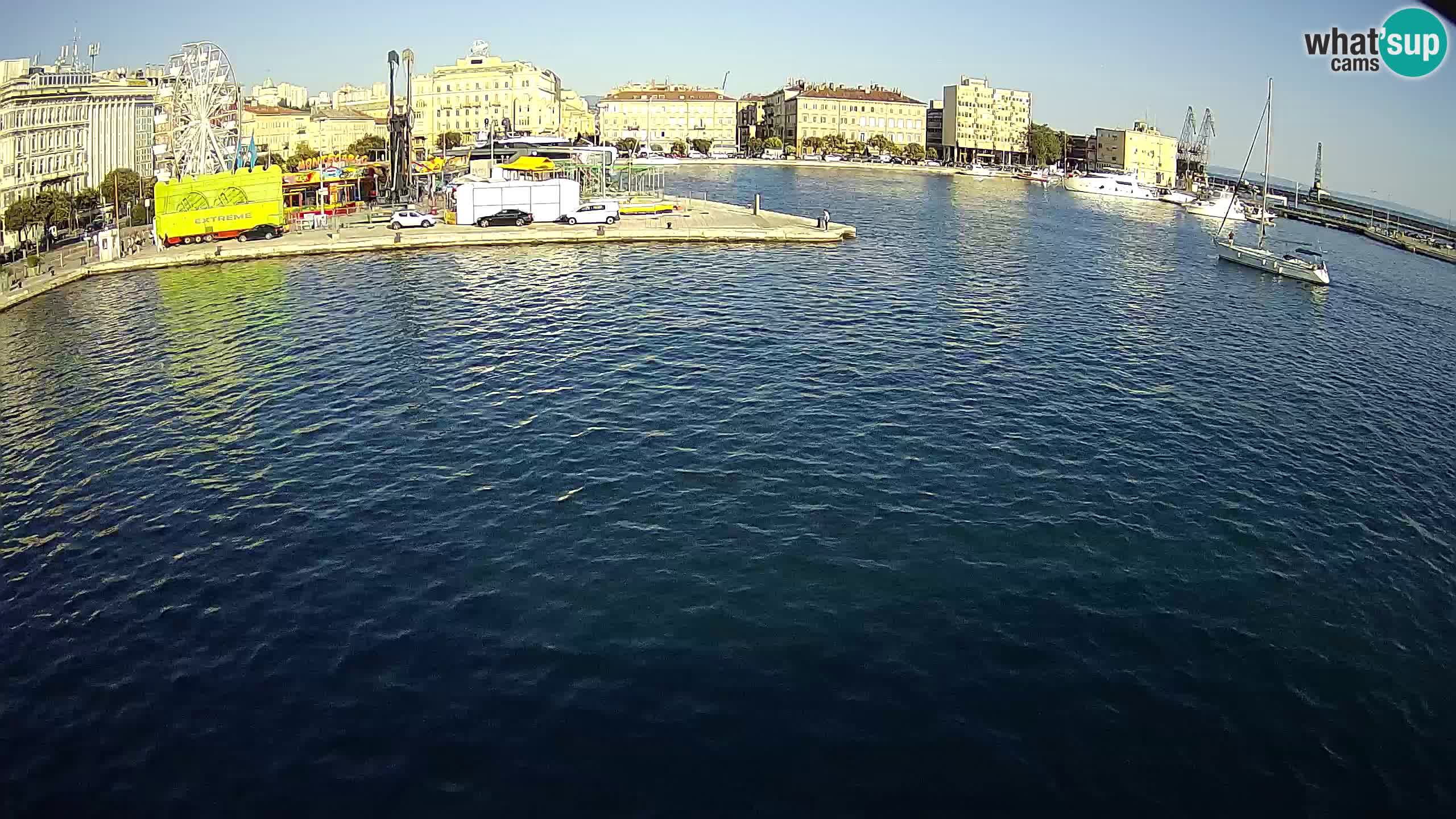 Botel Marina – Rijeka webcam